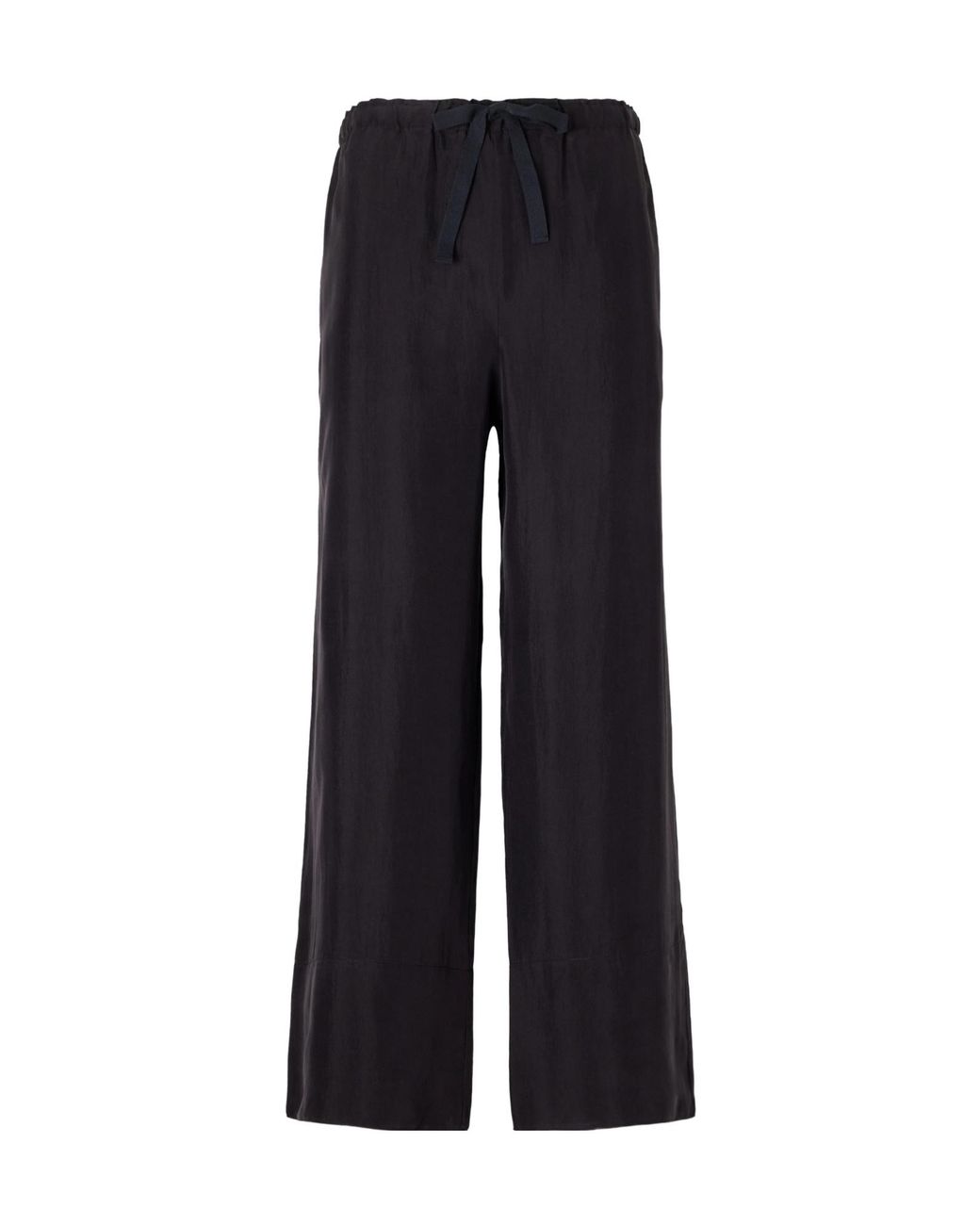 James Perse Blue Wide-Hem Casual Trousers