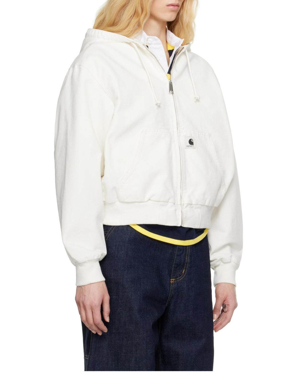 Carhartt White W' Og Active Jacket