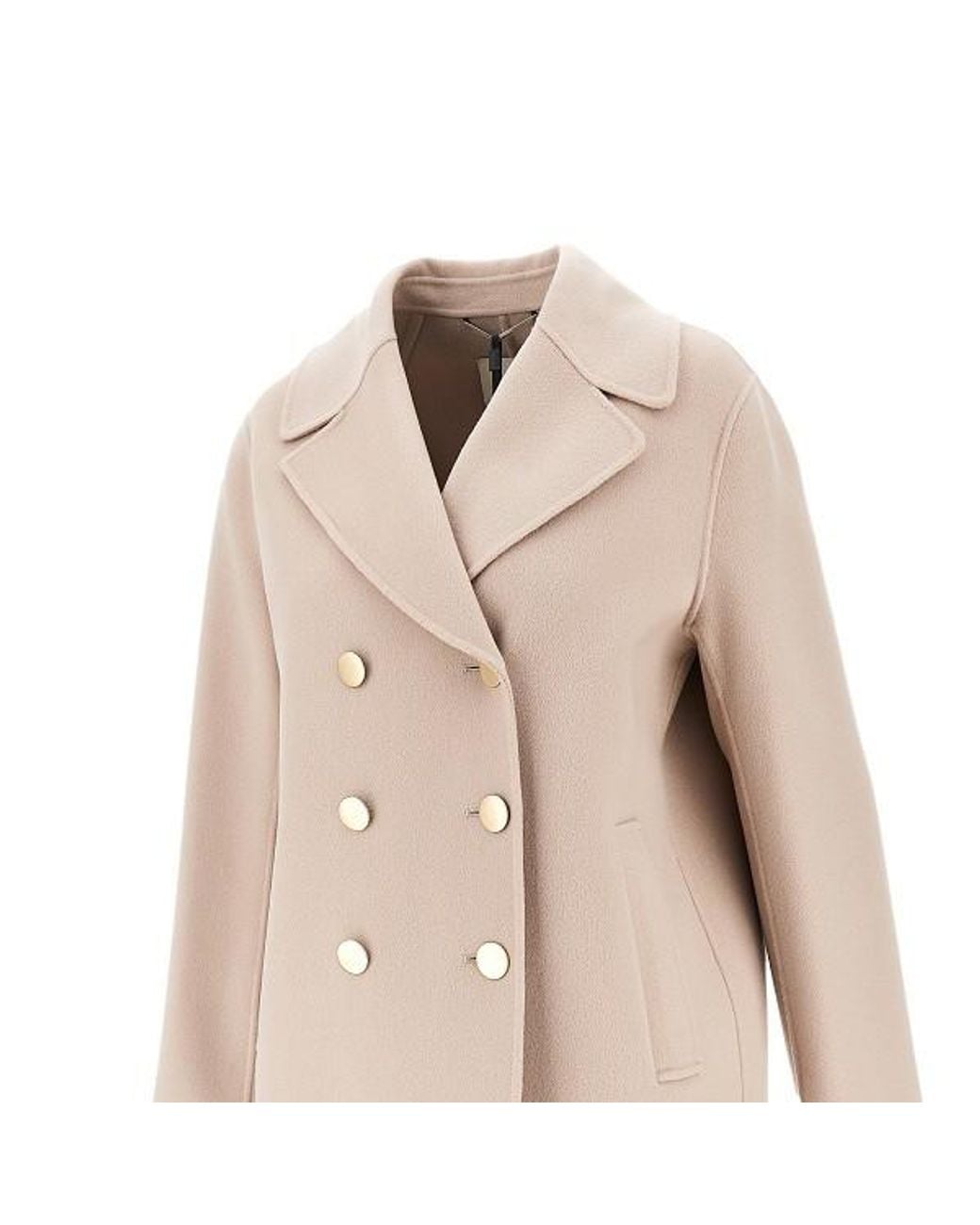 Max Mara Natural 'S Margot Double-Breasted Tailored Blazer