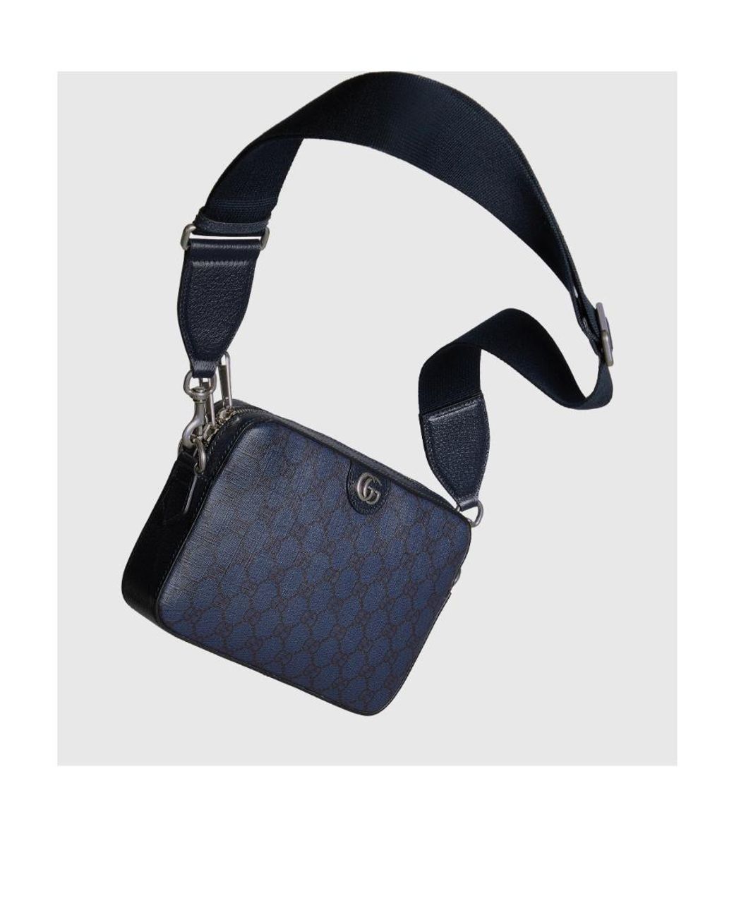 Gucci Blue Ophidia Small Crossbody Bag for men