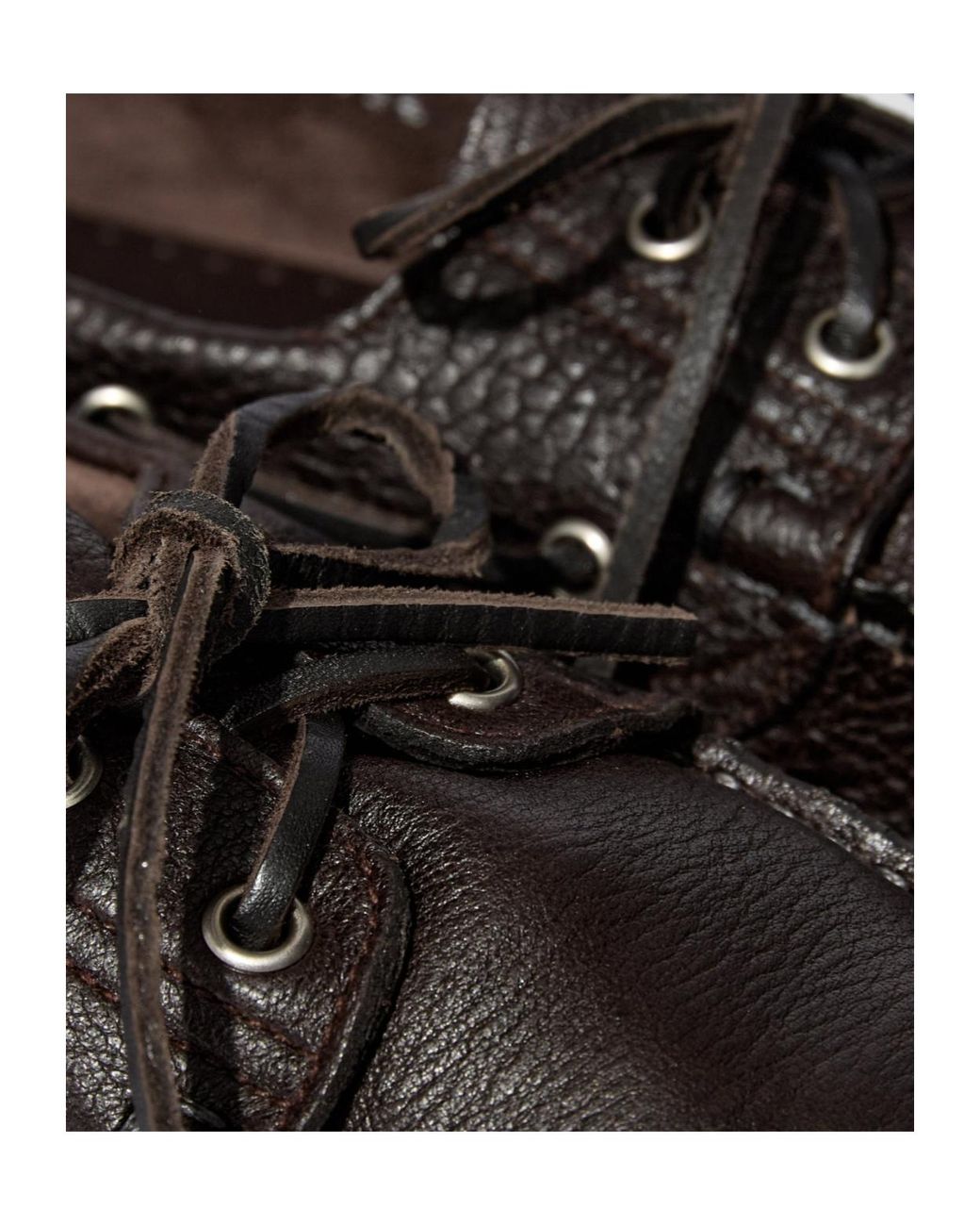 Paraboot Black Lace-Up Loafers for men