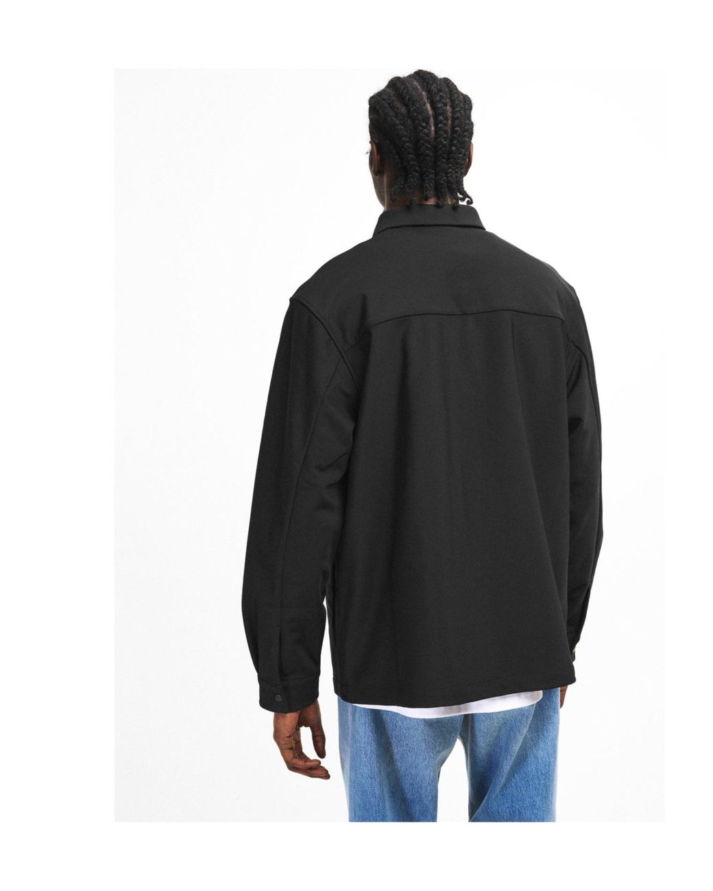 Boss Black Point-Collar Long-Sleeve Shirt for men