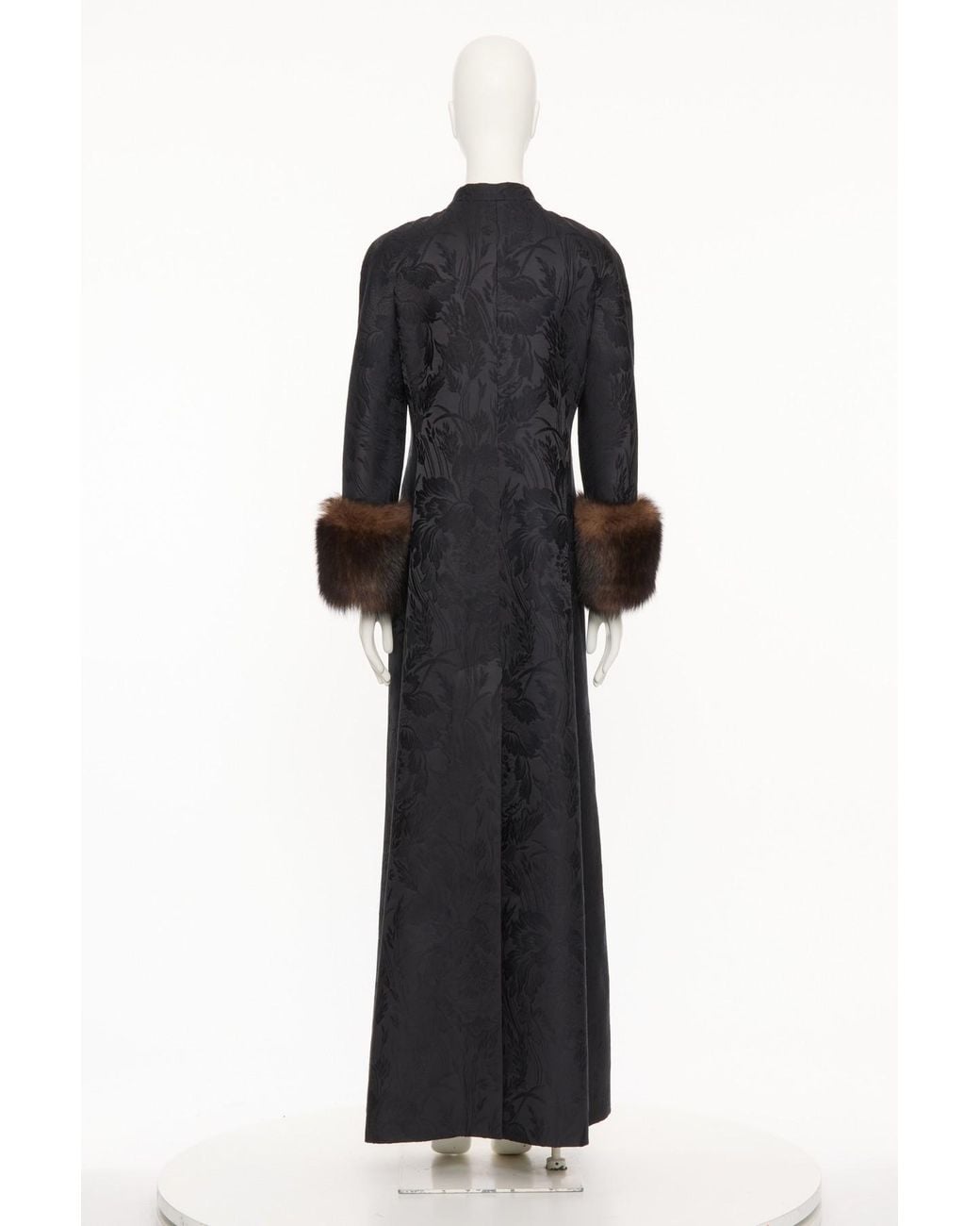 Valentino Black Long-Sleeved Dress
