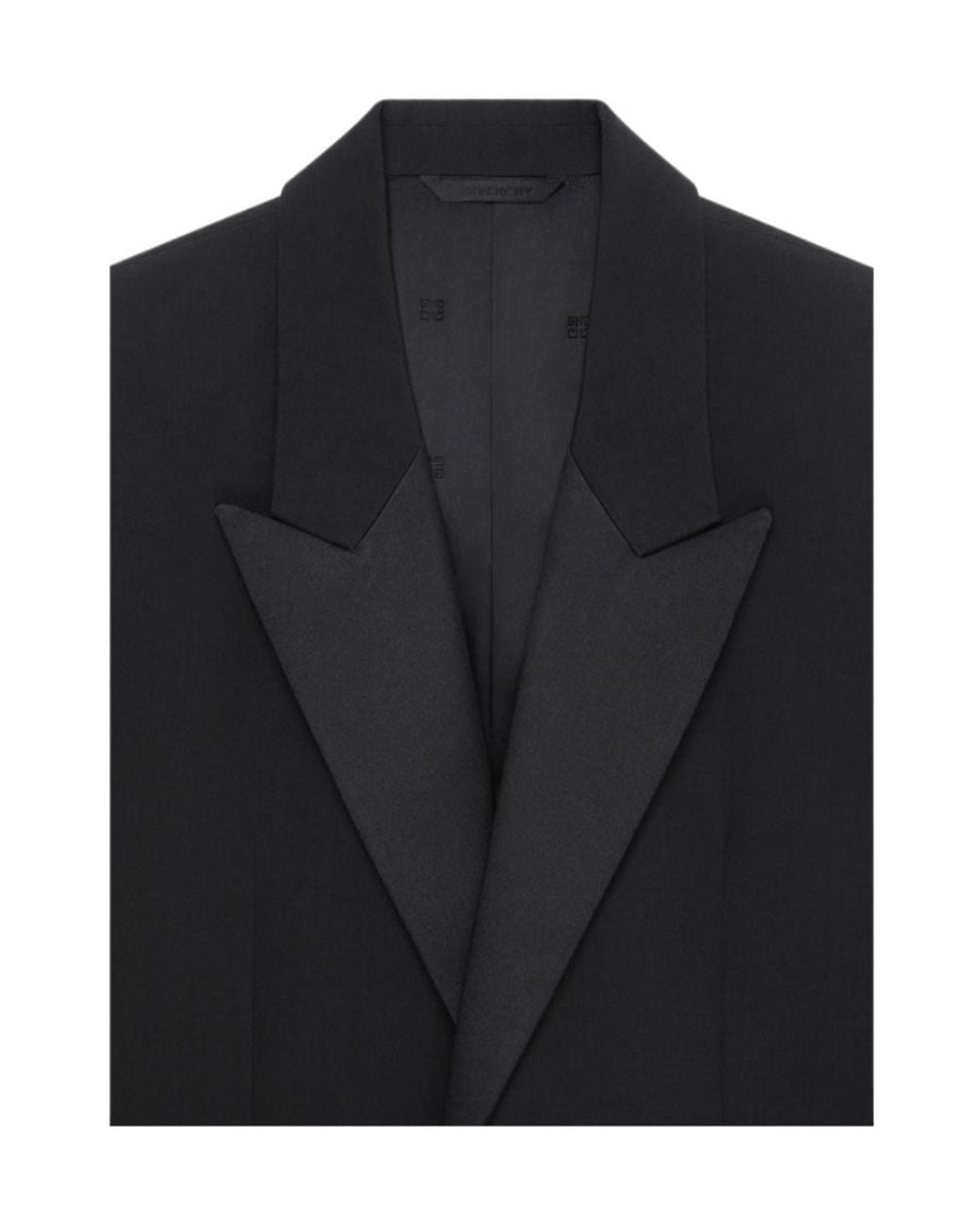Givenchy Black Single-Breasted Slim-Fit Jacket for men