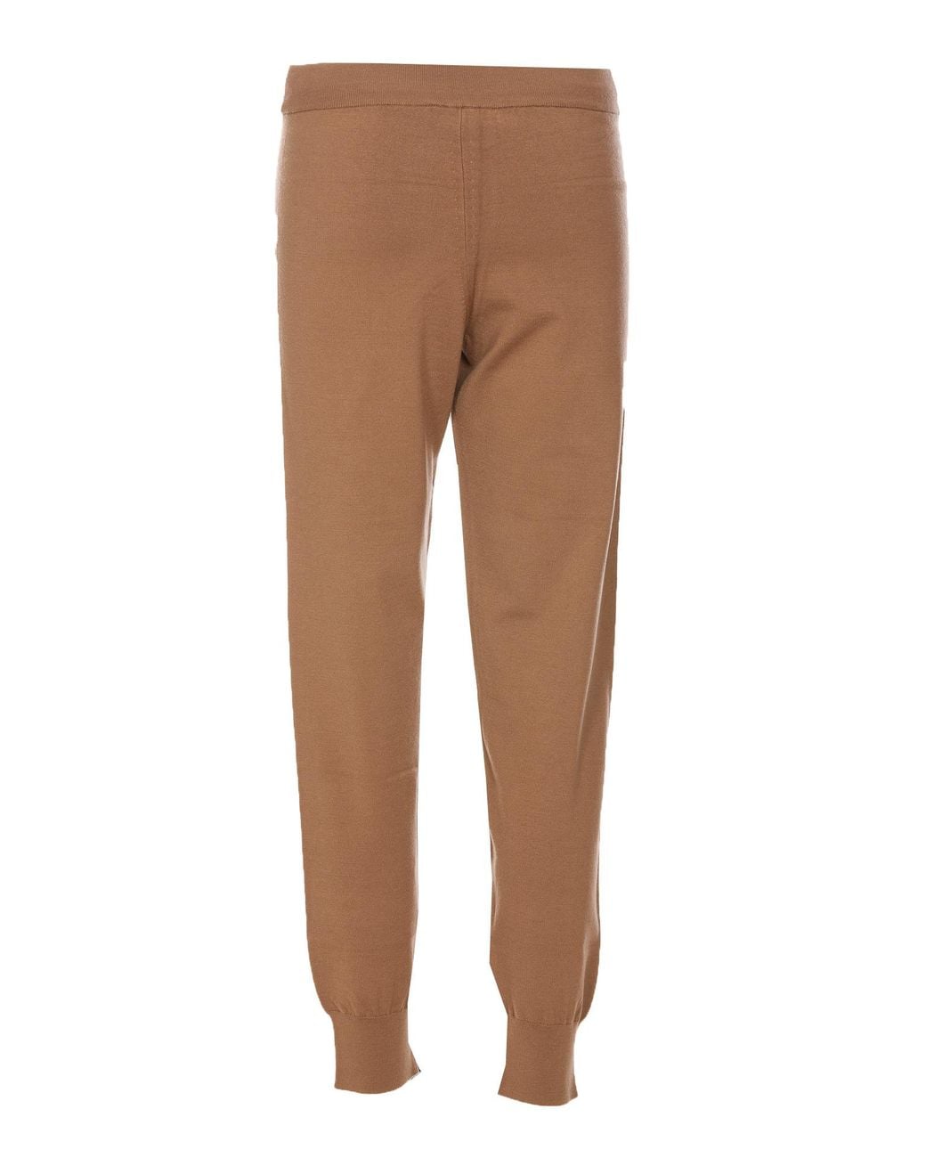 Max Mara Brown Stretch Wool Pants
