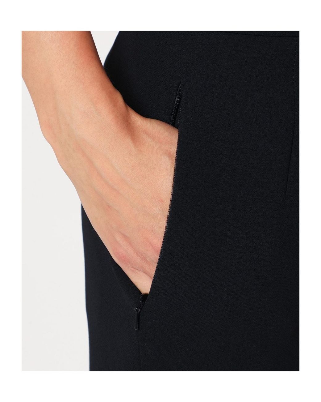 Dries Van Noten Black Trousers With Slits And Buttons
