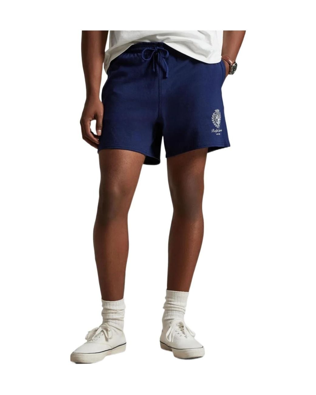 Polo Ralph Lauren Blue Fleece Shorts for men