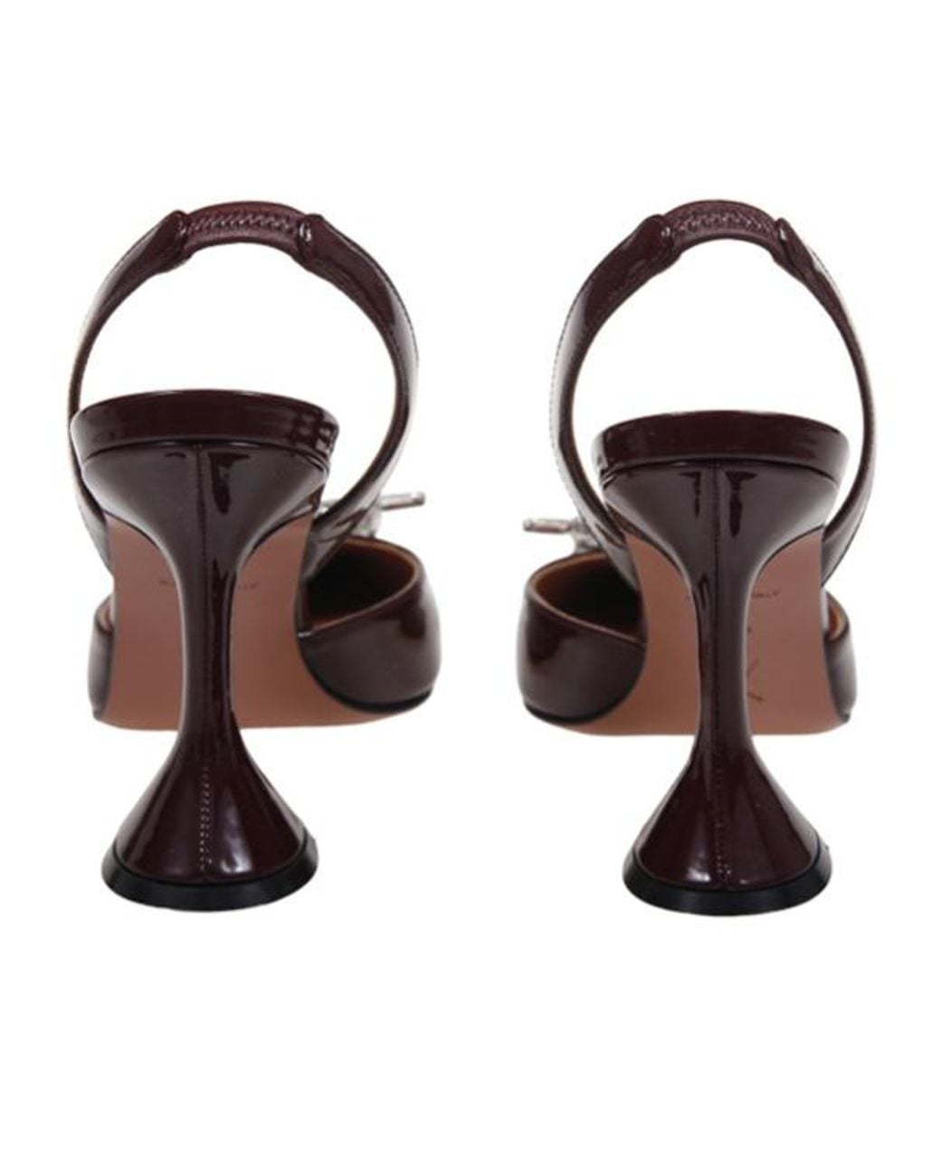AMINA MUADDI Pink Pointed-Toe High-Heeled Sandals