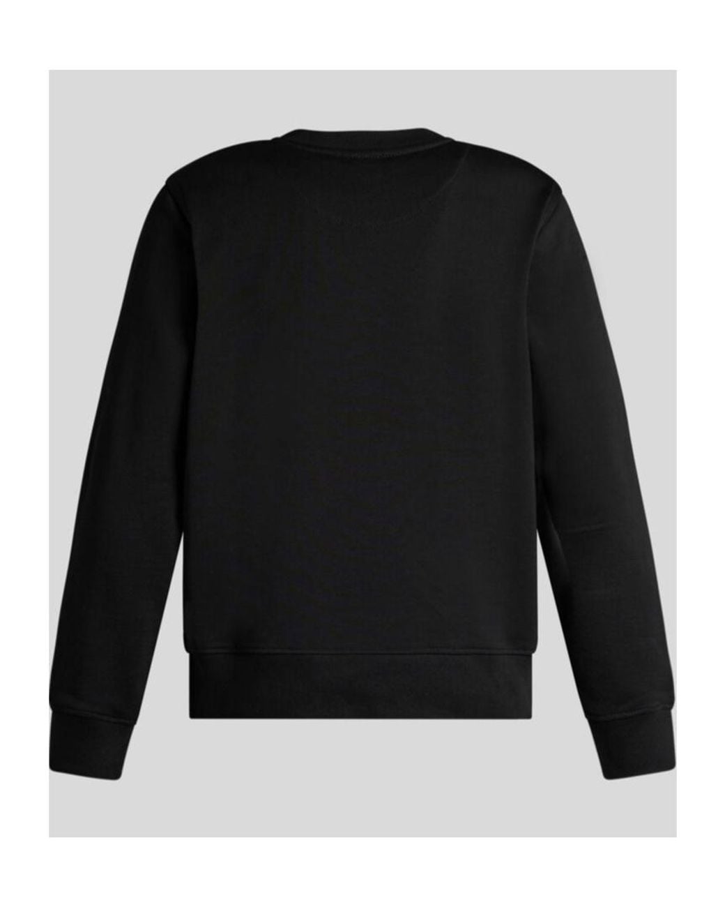 Etro Black Pegaso-Appliqué Crew-Neck Sweatshirt for men