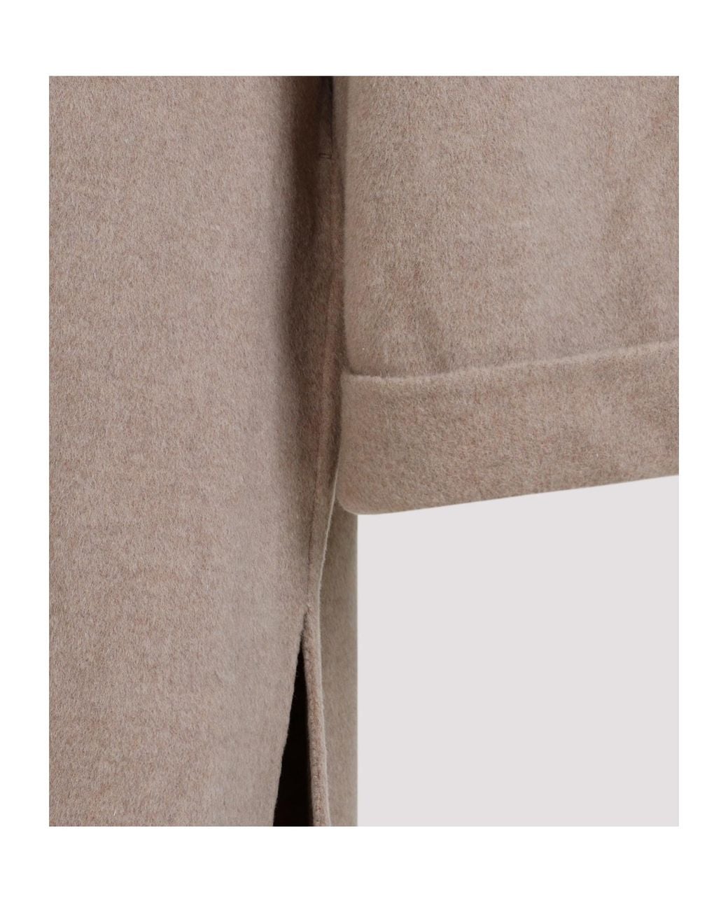 By Malene Birger Brown Trullem Belted Wool Coat