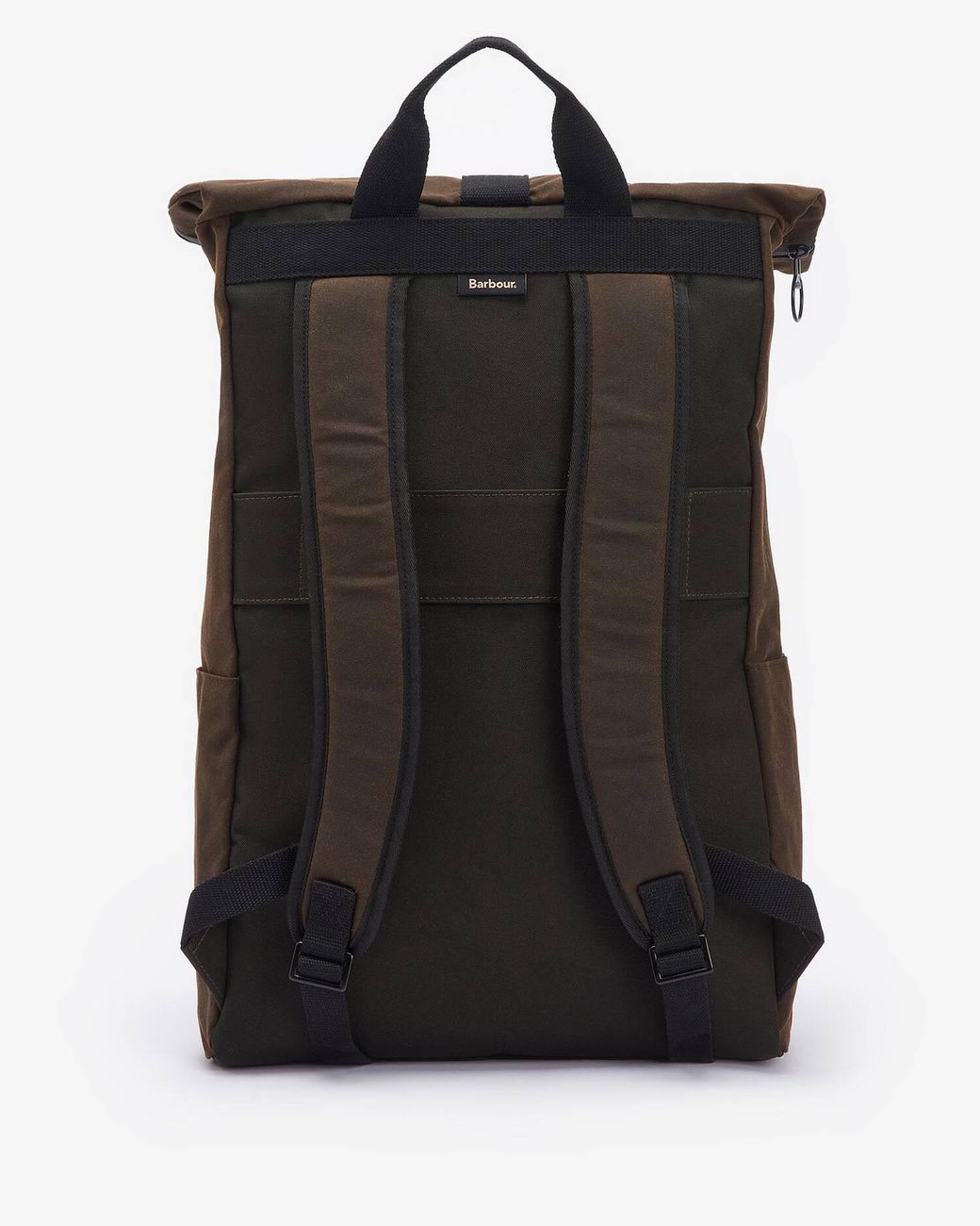 Barbour Black Field Backpack for men