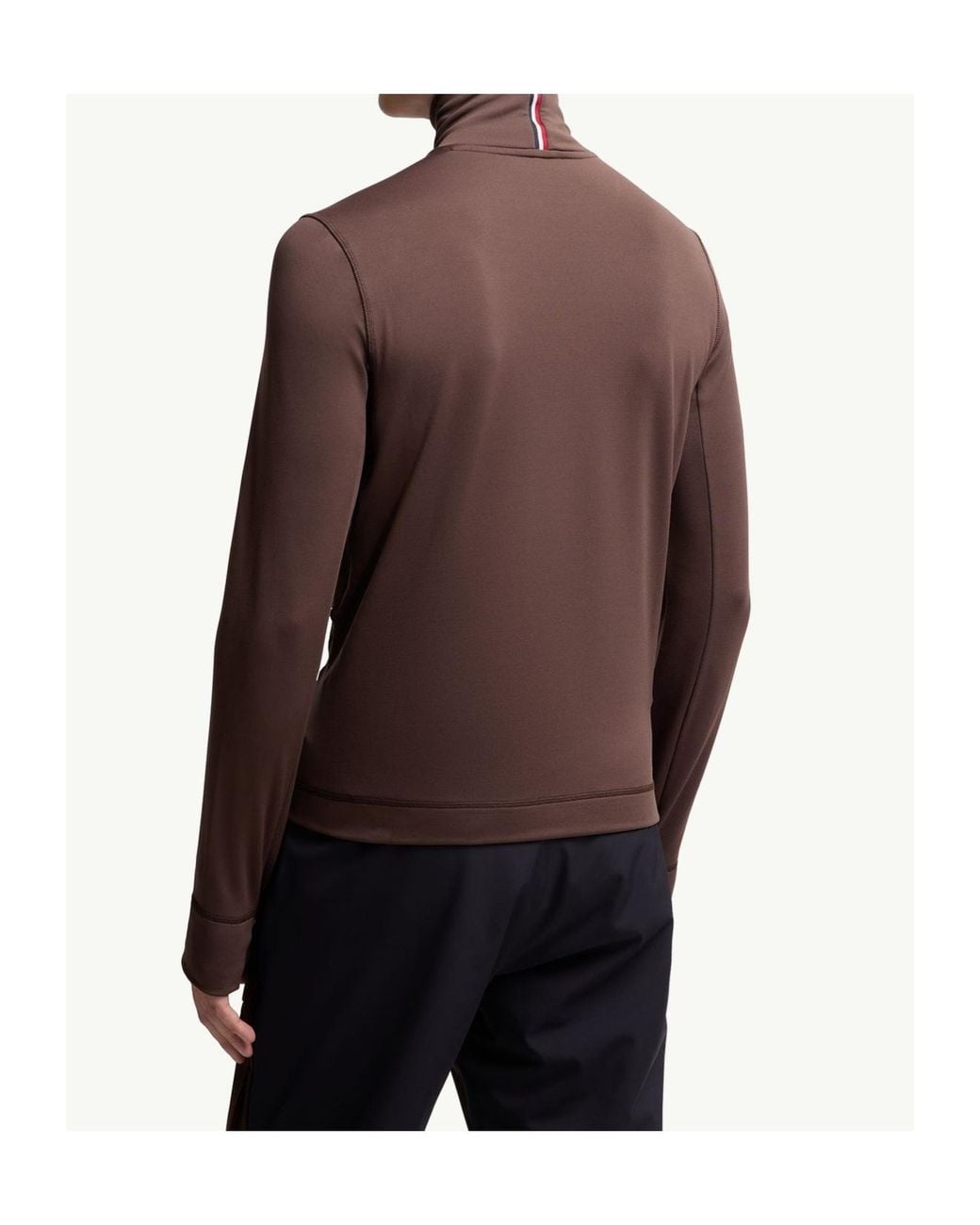 Moncler Purple Polartec Turtleneck for men