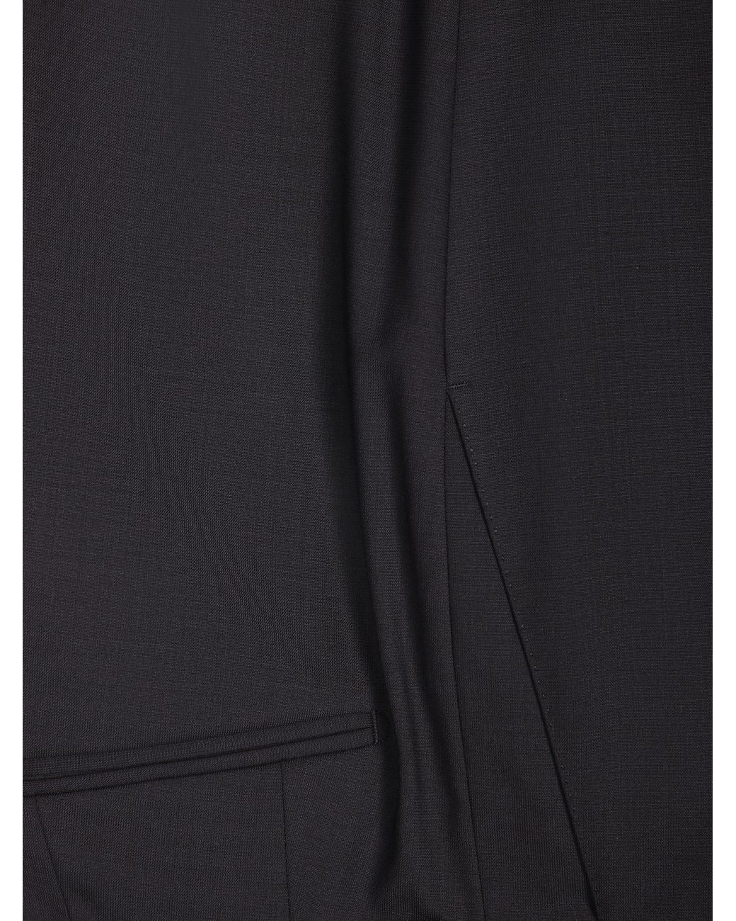 Lardini Black Three-Piece Tailored Suits for men
