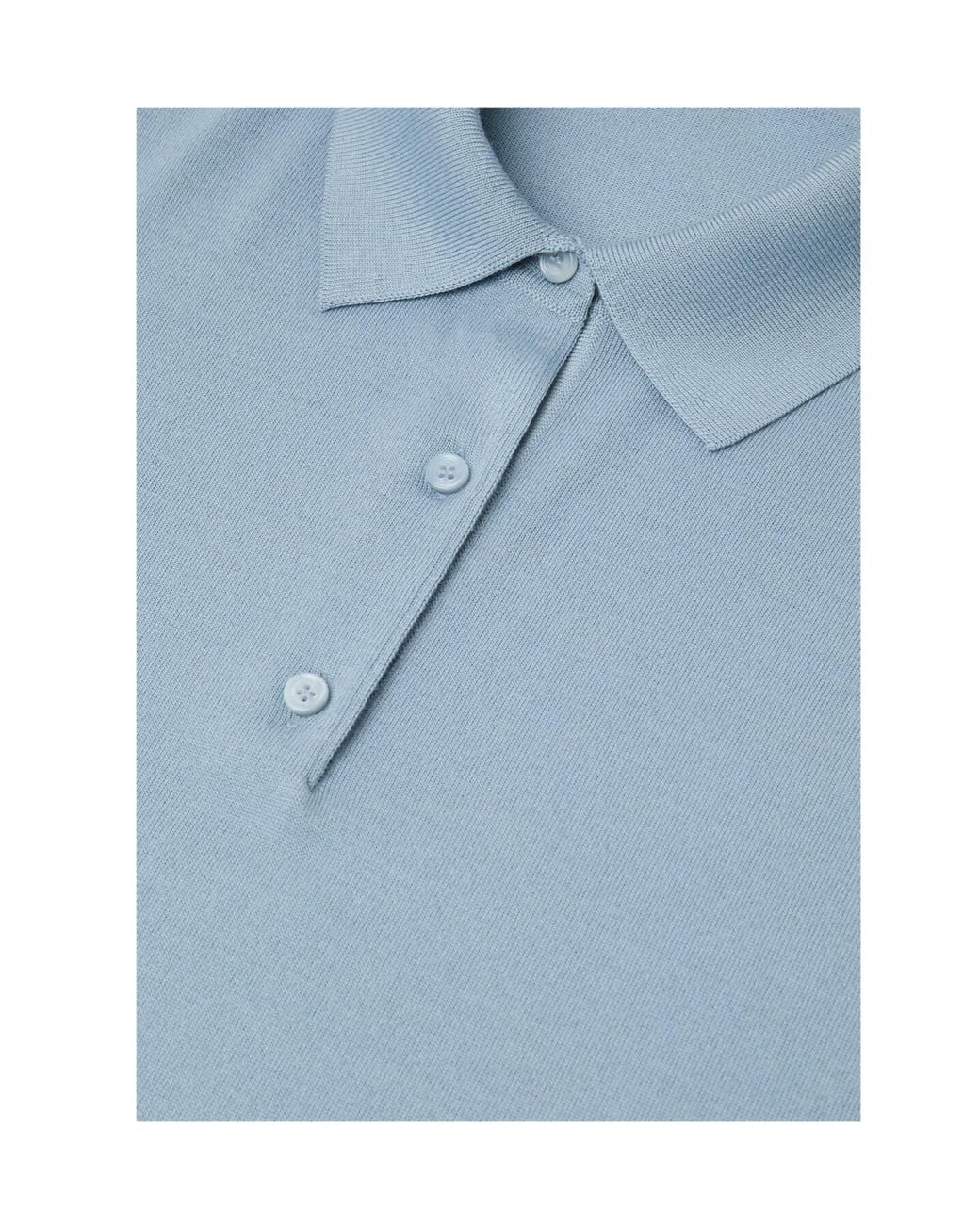 Loro Piana Blue Royal Lightness Polo Shirt