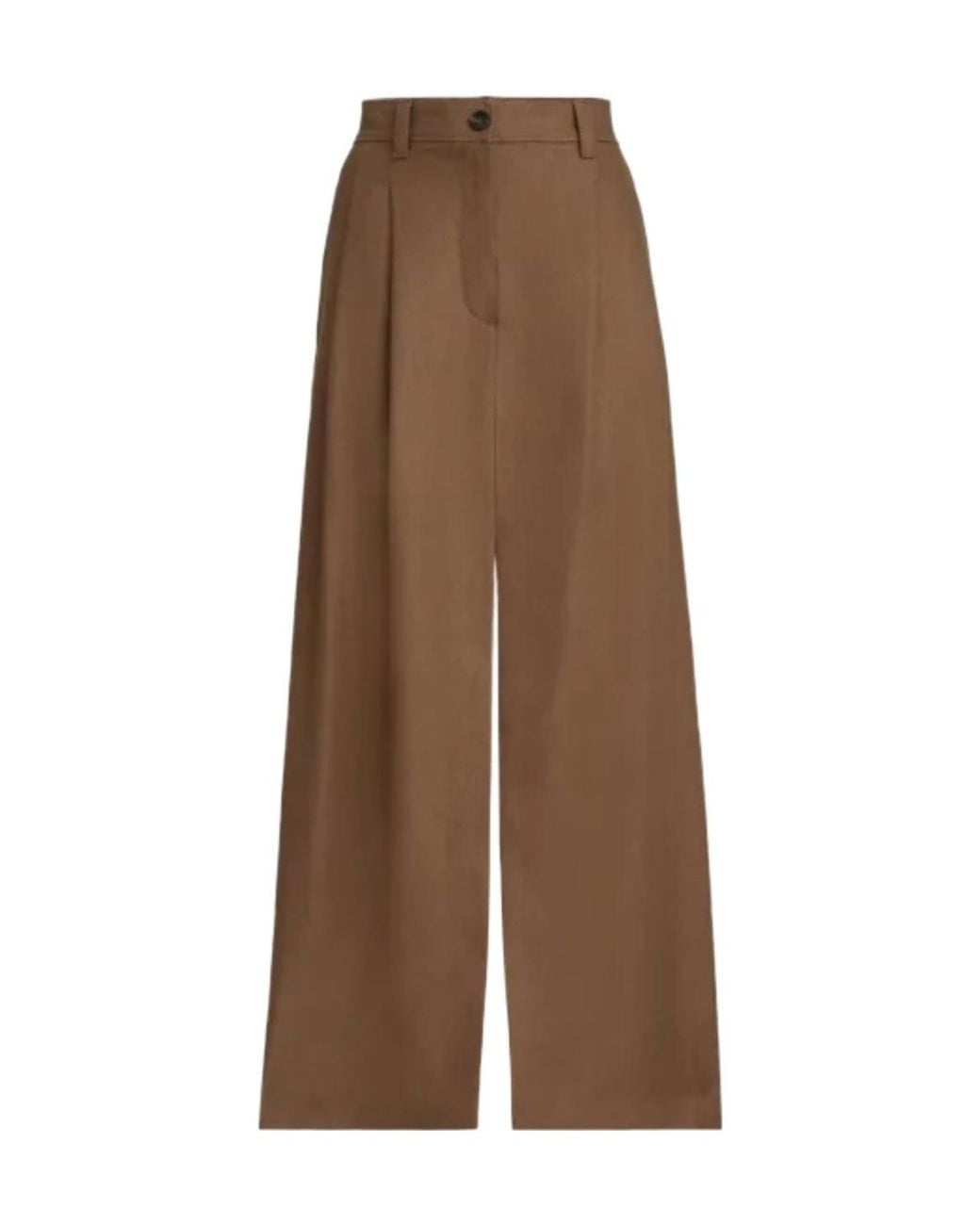 Brunello Cucinelli Brown Monili Detailed Midi Skirt