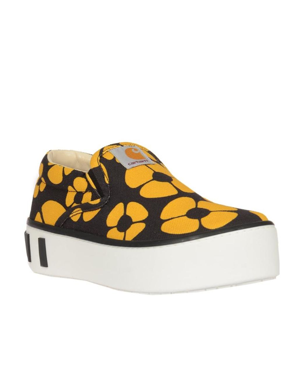 Marni Yellow X Carhartt Floral Printed Sneakers