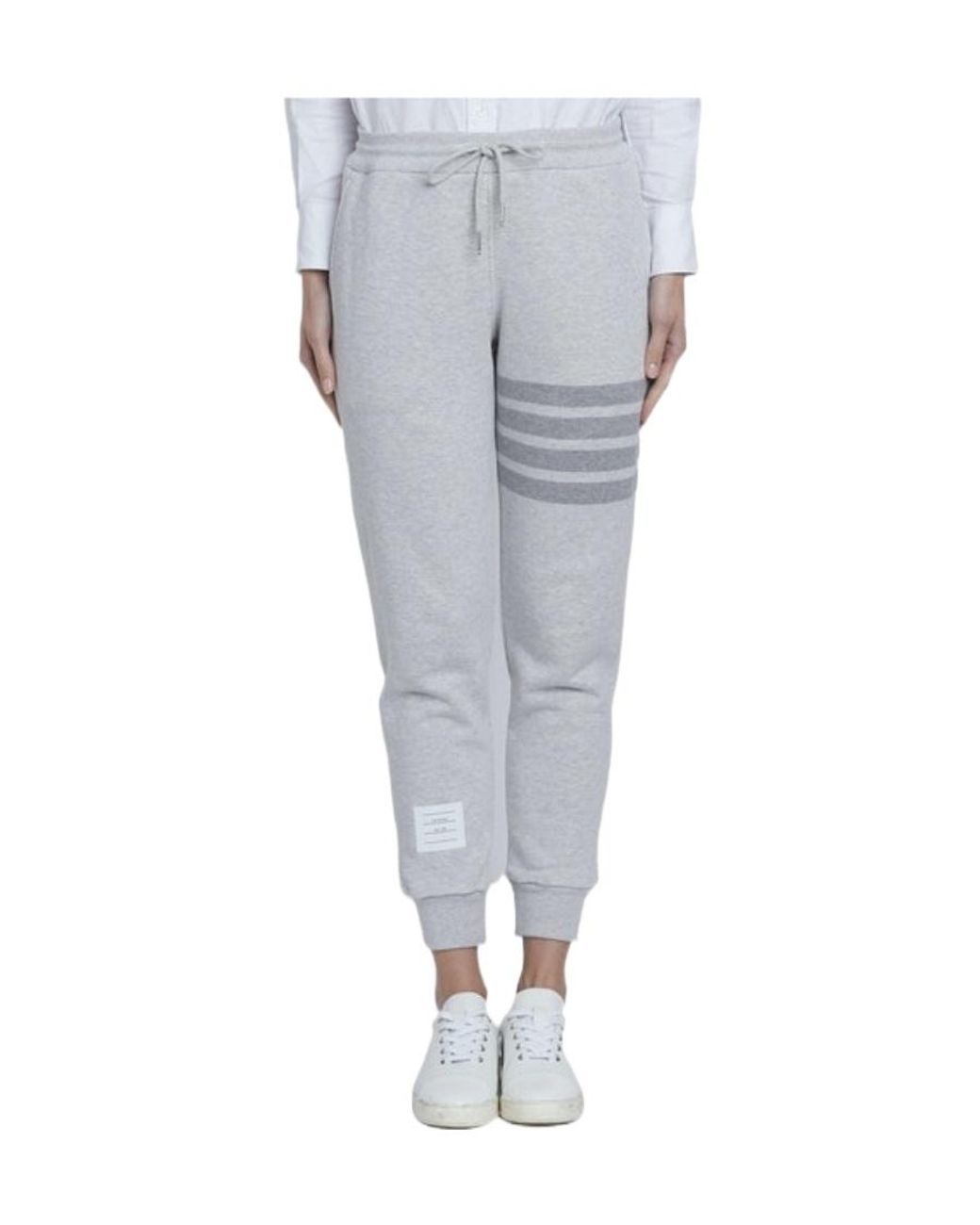 Thom Browne Gray Rwb 4-Bar Striped Track Pants