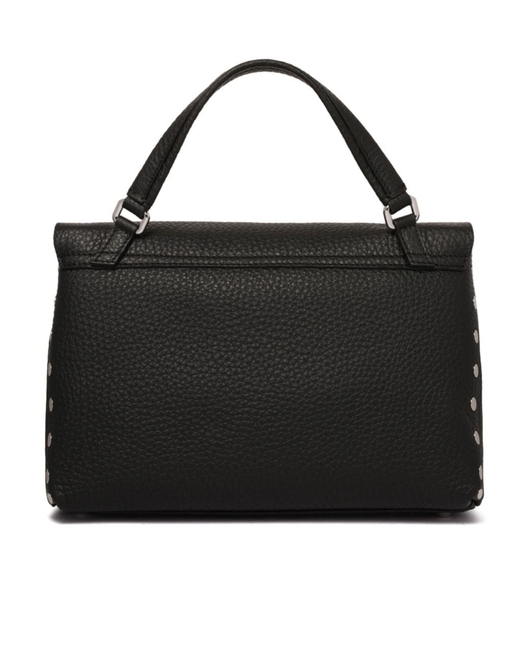 Zanellato Black Small Postina Top-Handle Cross Body Bag