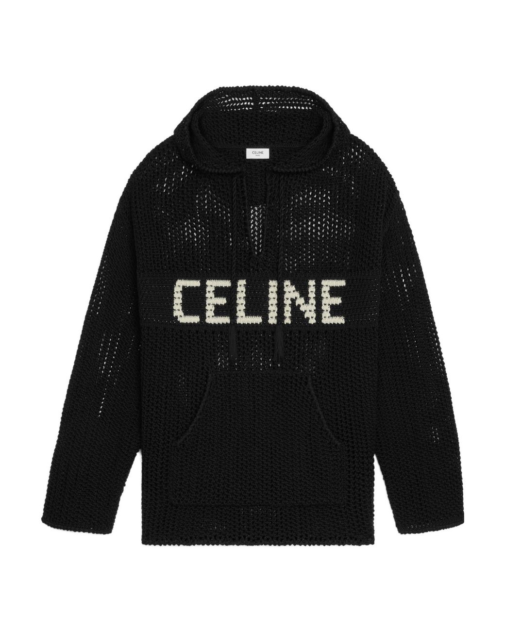 Céline Black Oversized Baja for men