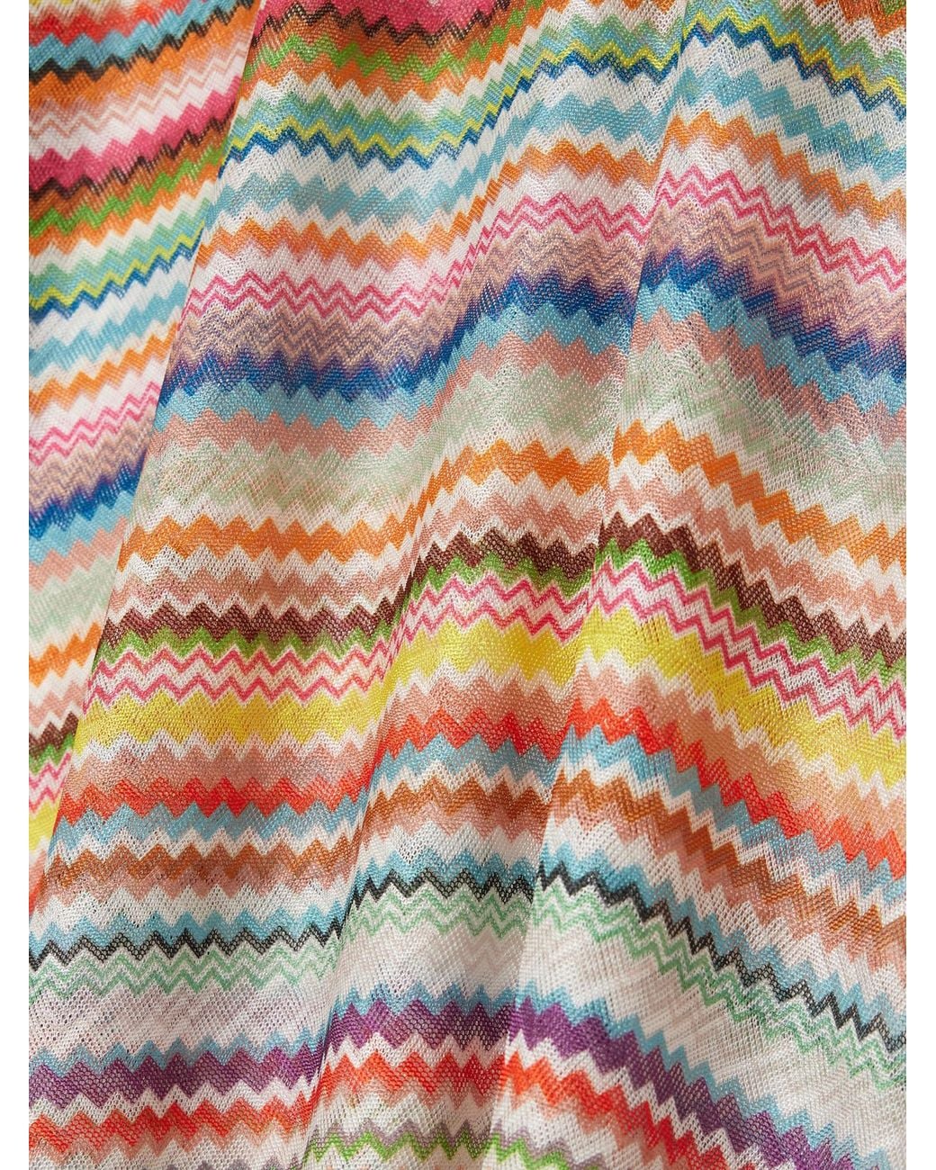 Missoni White Loose Striped Shirt
