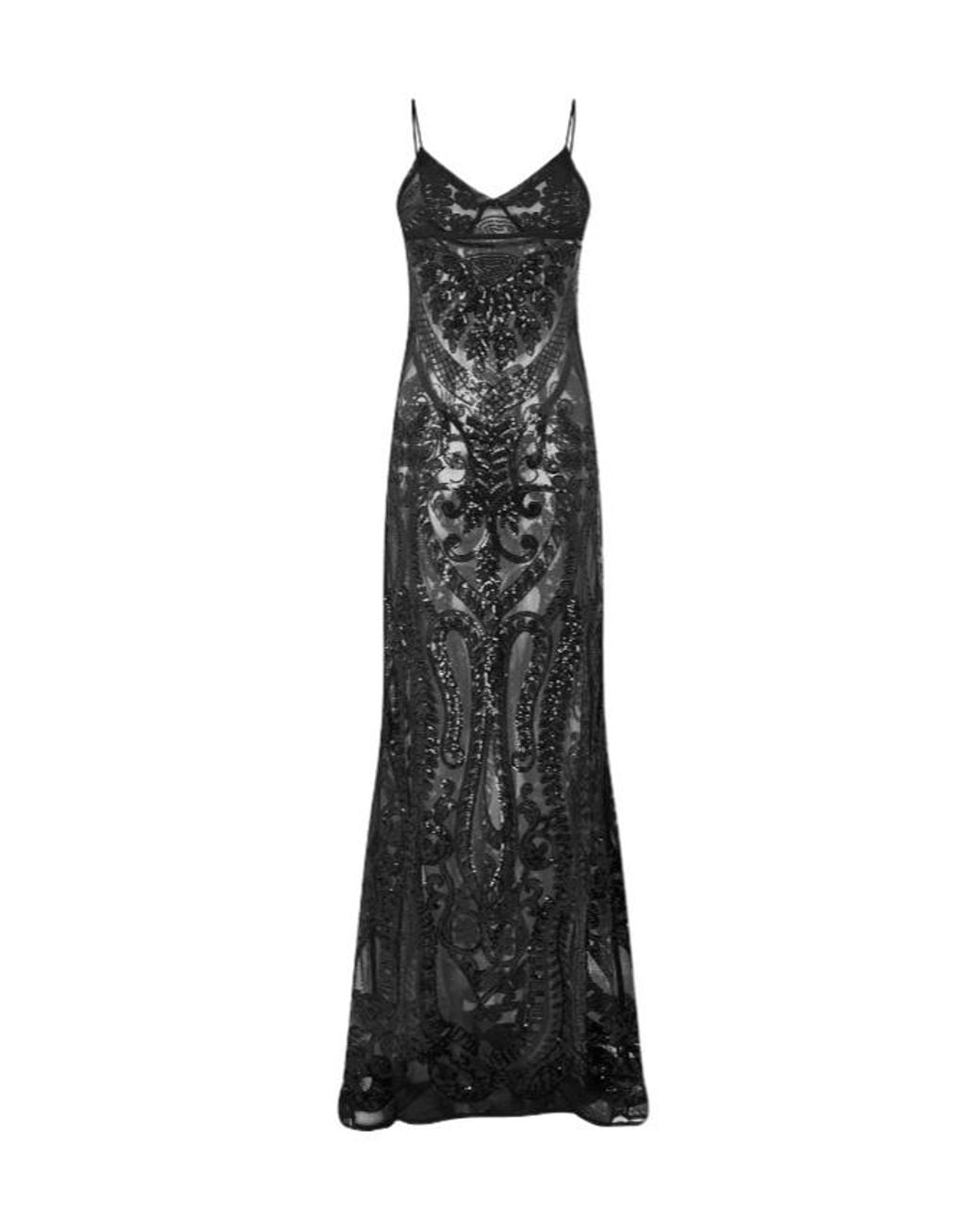 Norma Kamali Black Slip Dress