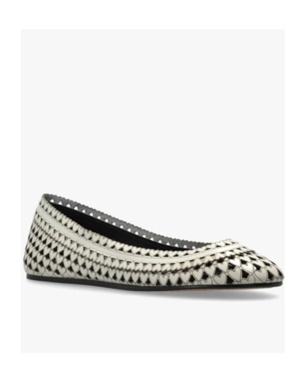 Isabel Marant Multicolor Round-Toed Ballet Shoes