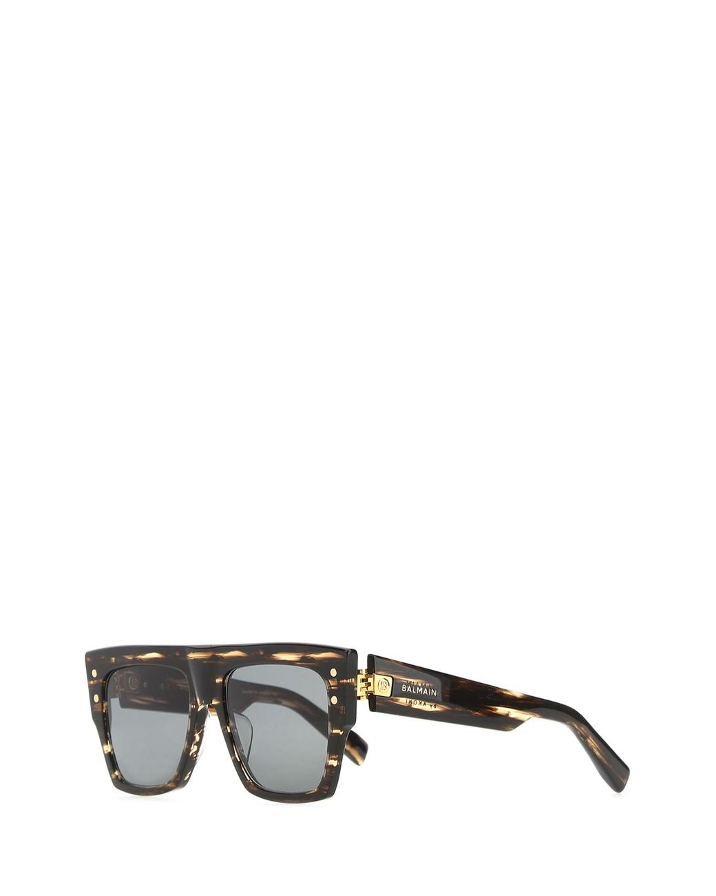 Balmain Multicolor Eyewear X Akoni Tortoiseshell Effect Sunglasses for men