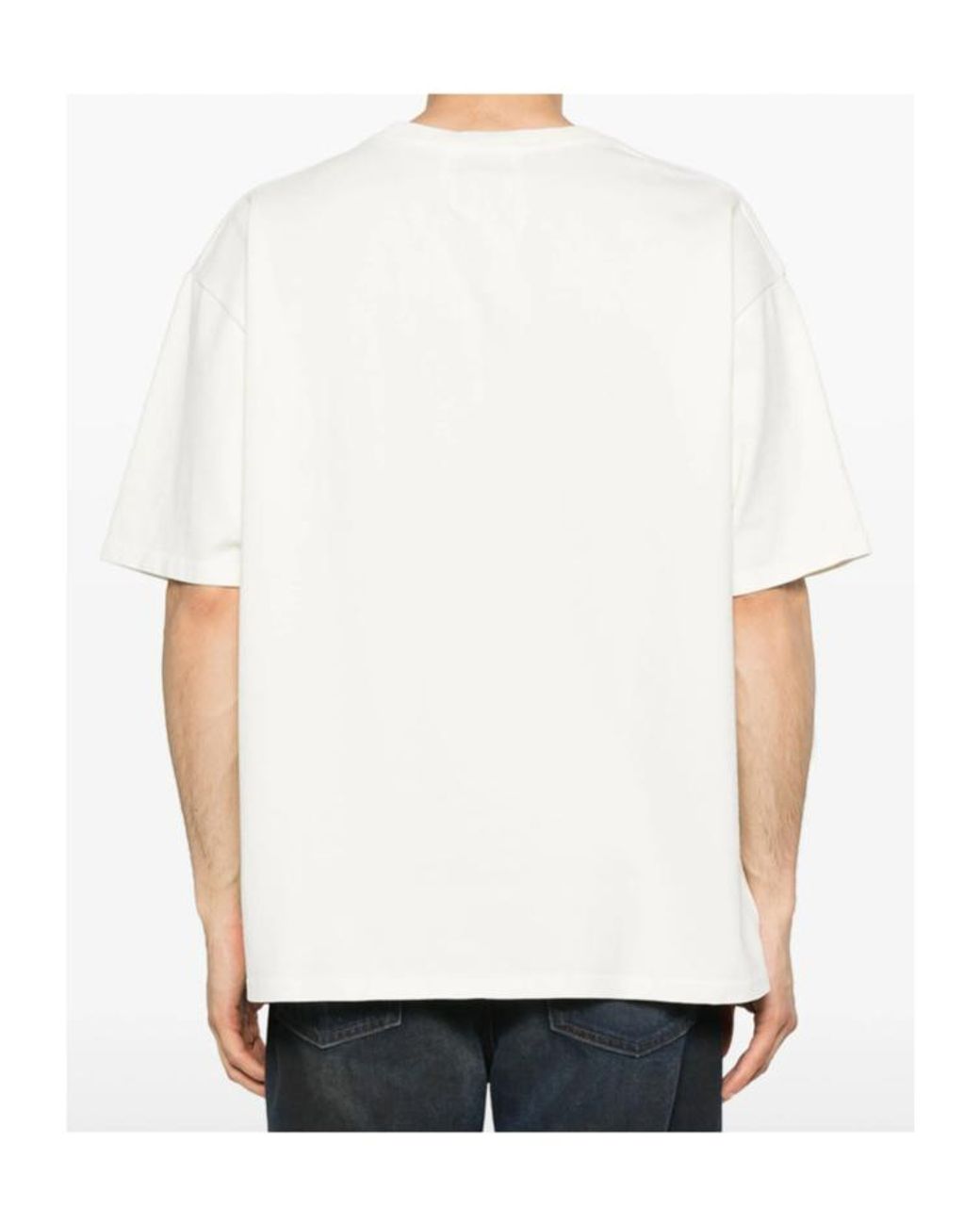 Rhude White Monte Carlo Graphic T-Shirt for men