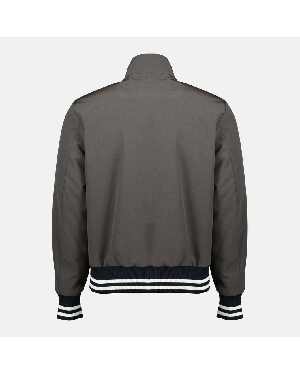 Moncler Gray Prieure Reversible Padded Bomber Jacket for men