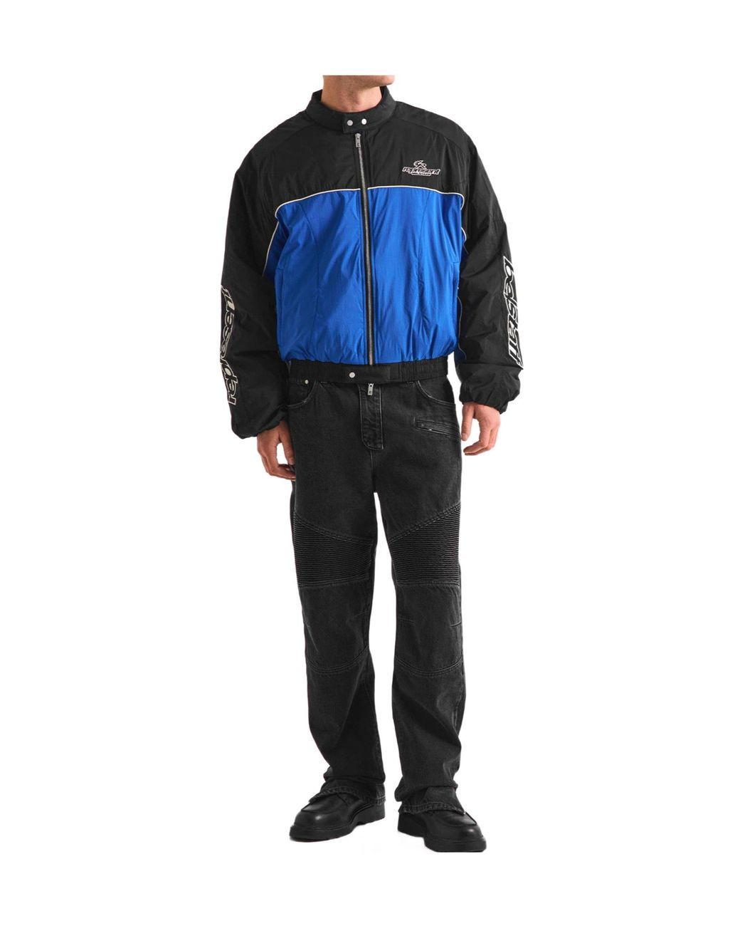 Represent Black Slim-Fit Jeans for men