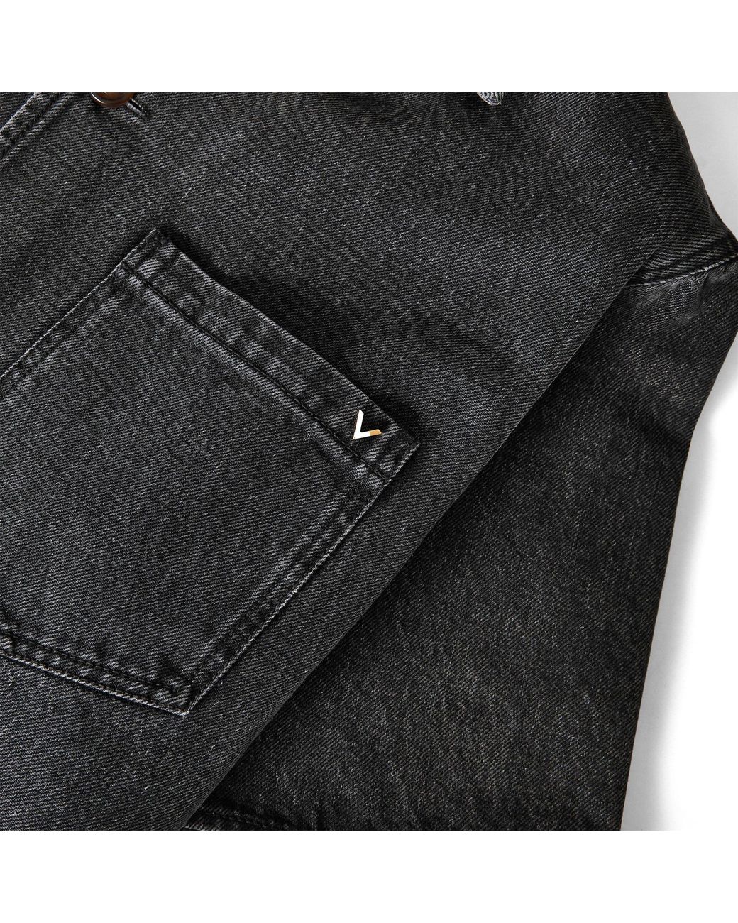 Valentino Black Simple Shirt for men