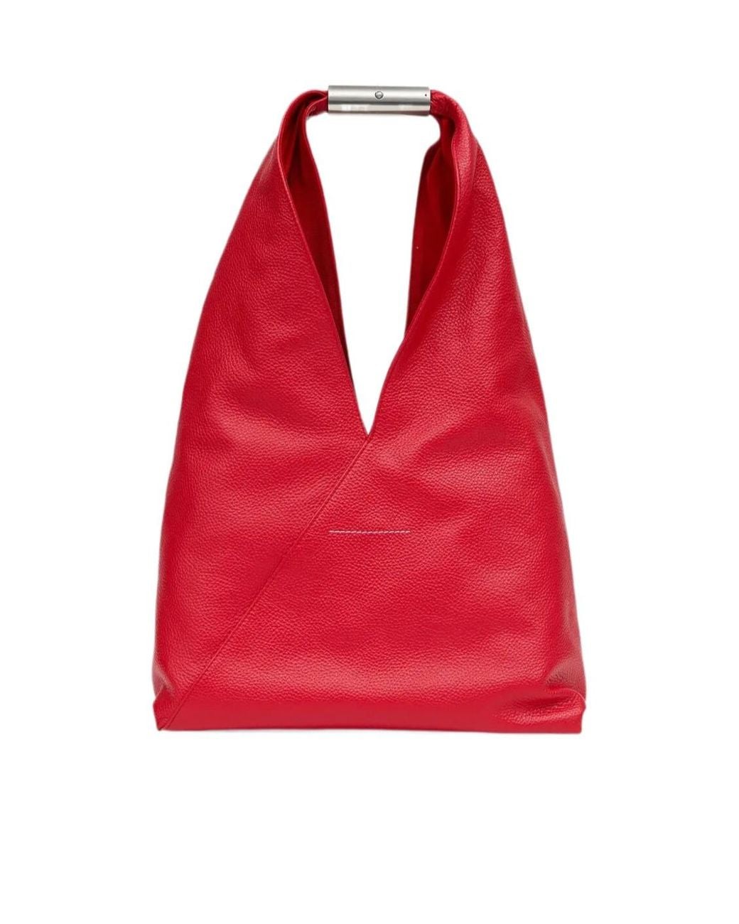 MM6 by Maison Margiela Red Japanese Media Shoulder Bag