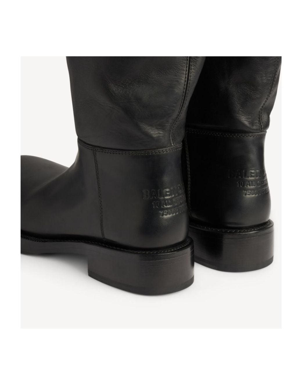 Balenciaga Black Motor Boot