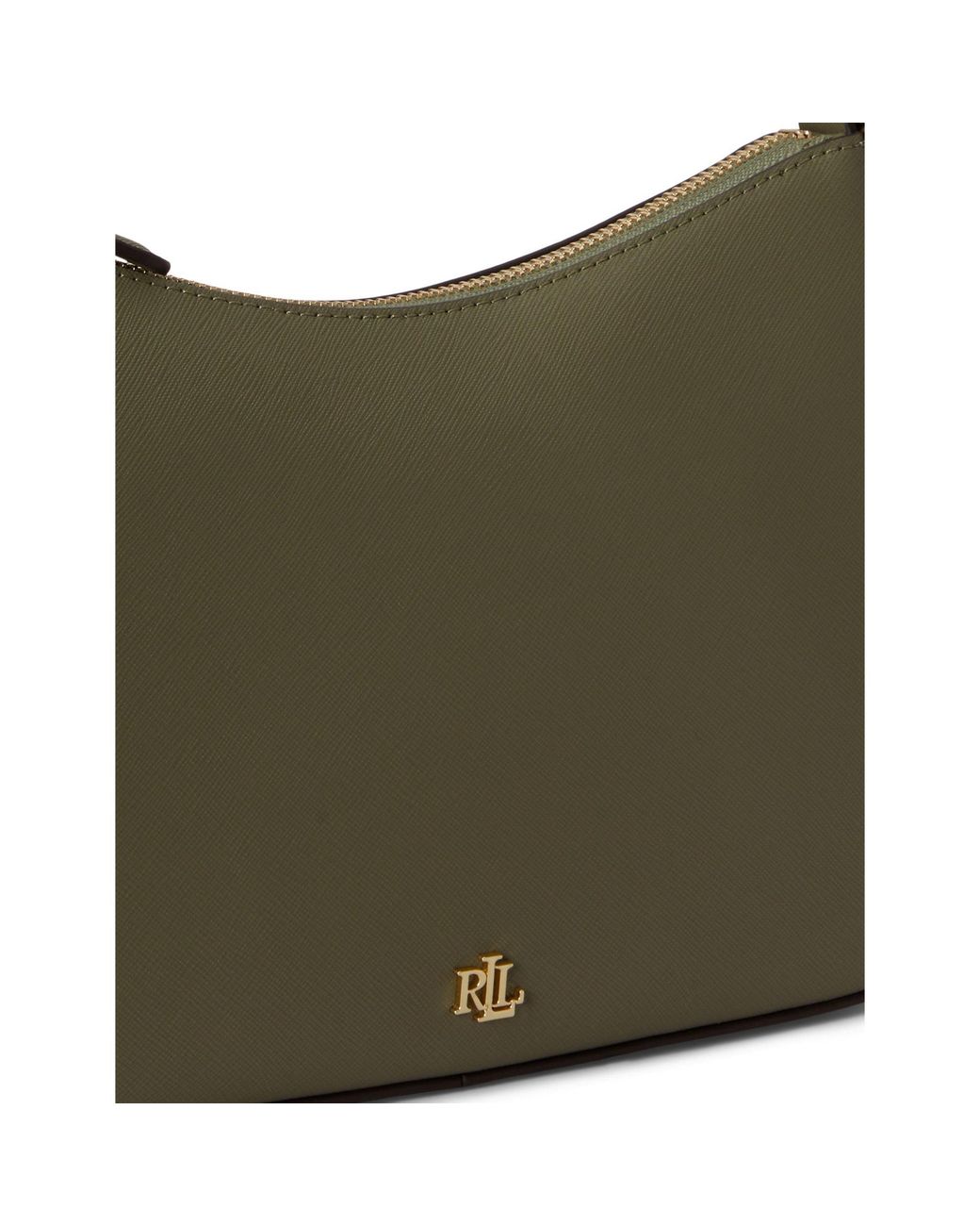 Ralph Lauren White Leather Shoulder Bag