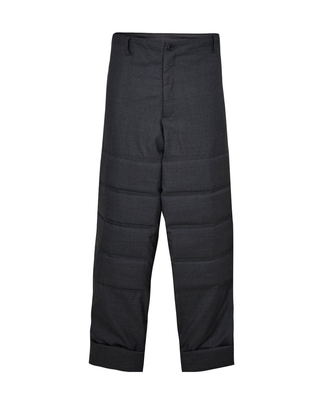 Yohji Yamamoto Gray Simple And Casual Pants for men