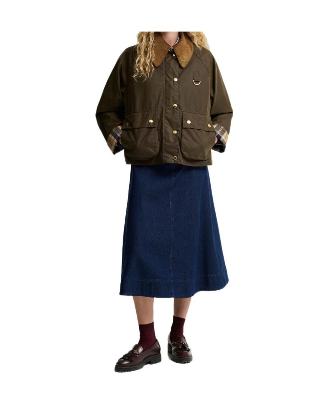 Barbour Brown "Modern Spey Wax Jacket"