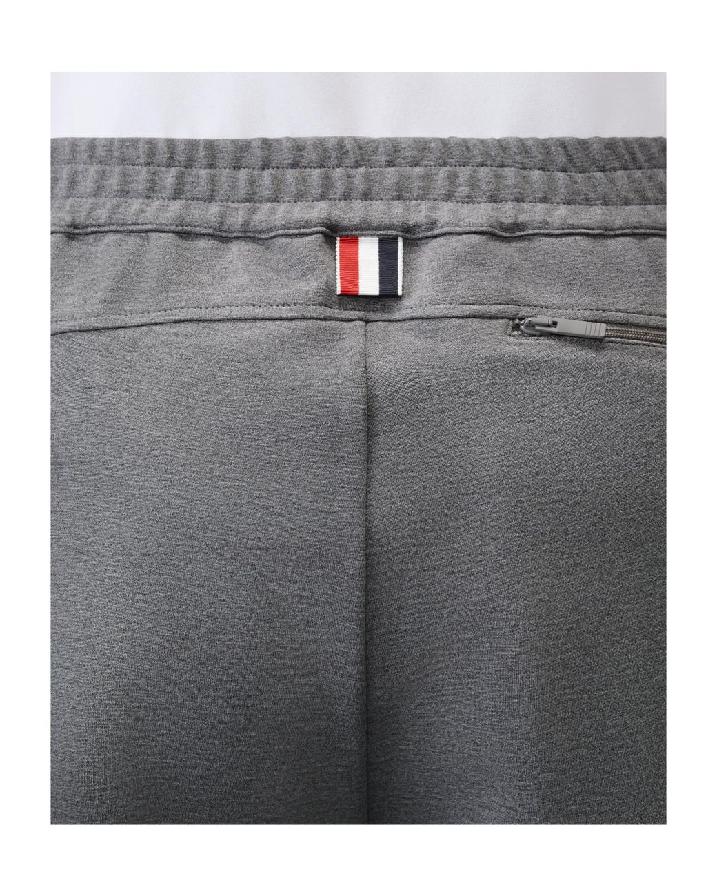 Thom Browne Gray Zipped Pocket Shorts for men
