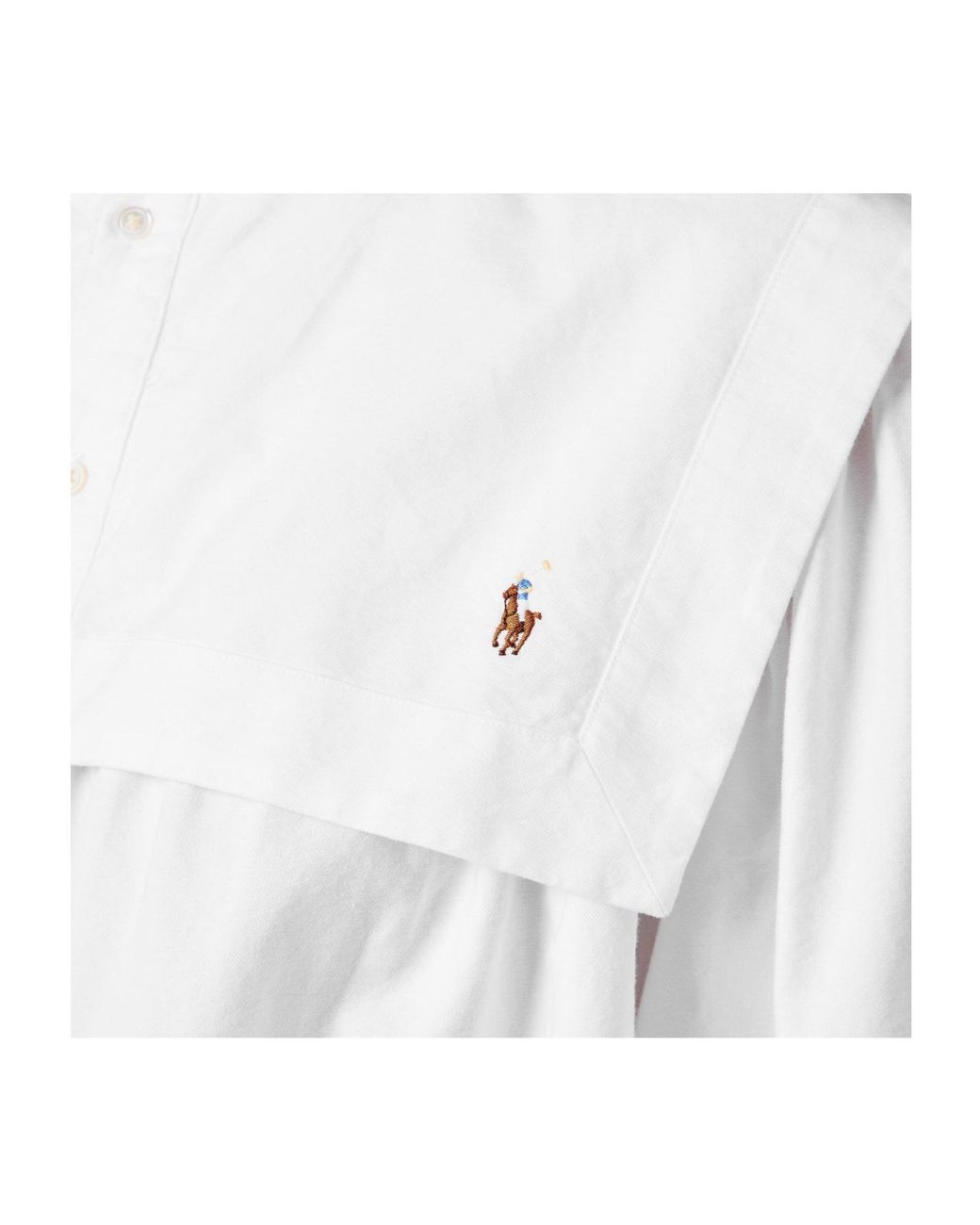 Polo Ralph Lauren White Polo Cotton Blouse