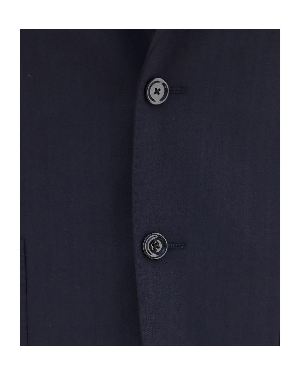 Lardini Blue Cropped Blazer Straight-Leg Suit for men