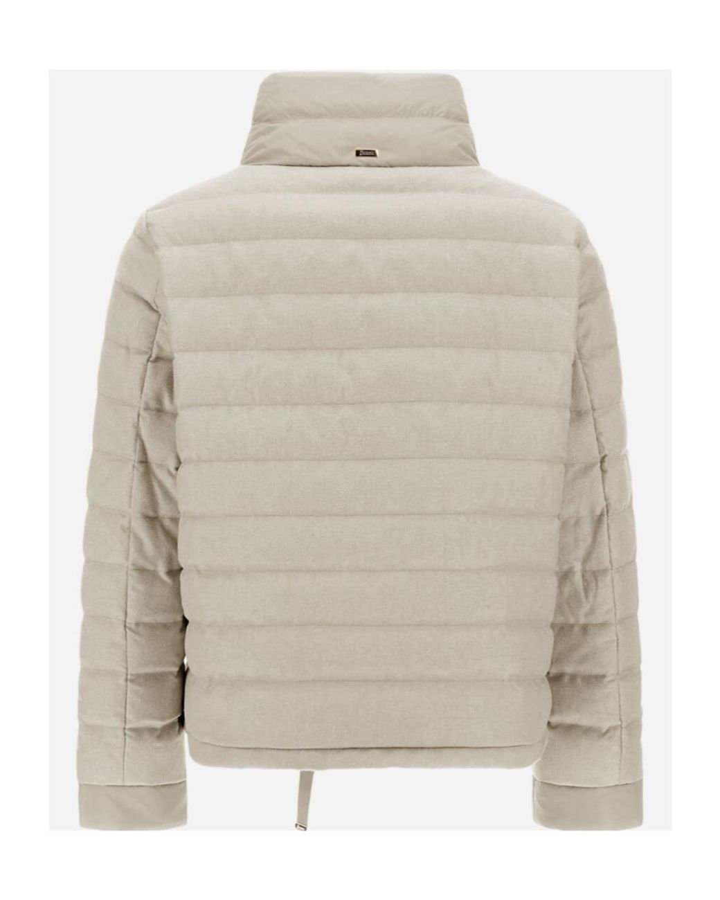 Herno Multicolor High Collar Padded Jacket