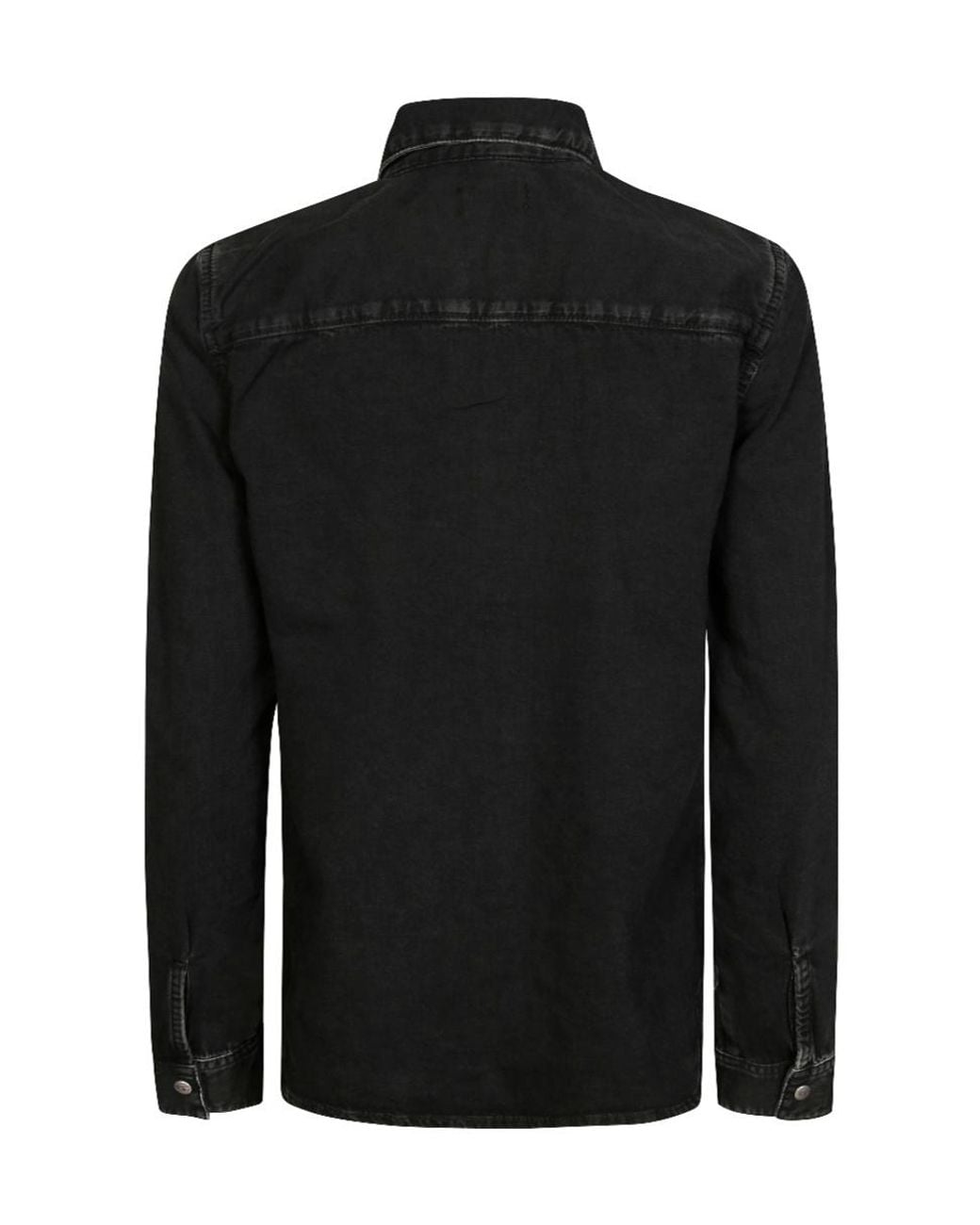 DIESEL Black De-Eazy Buttoned Denim Shirt