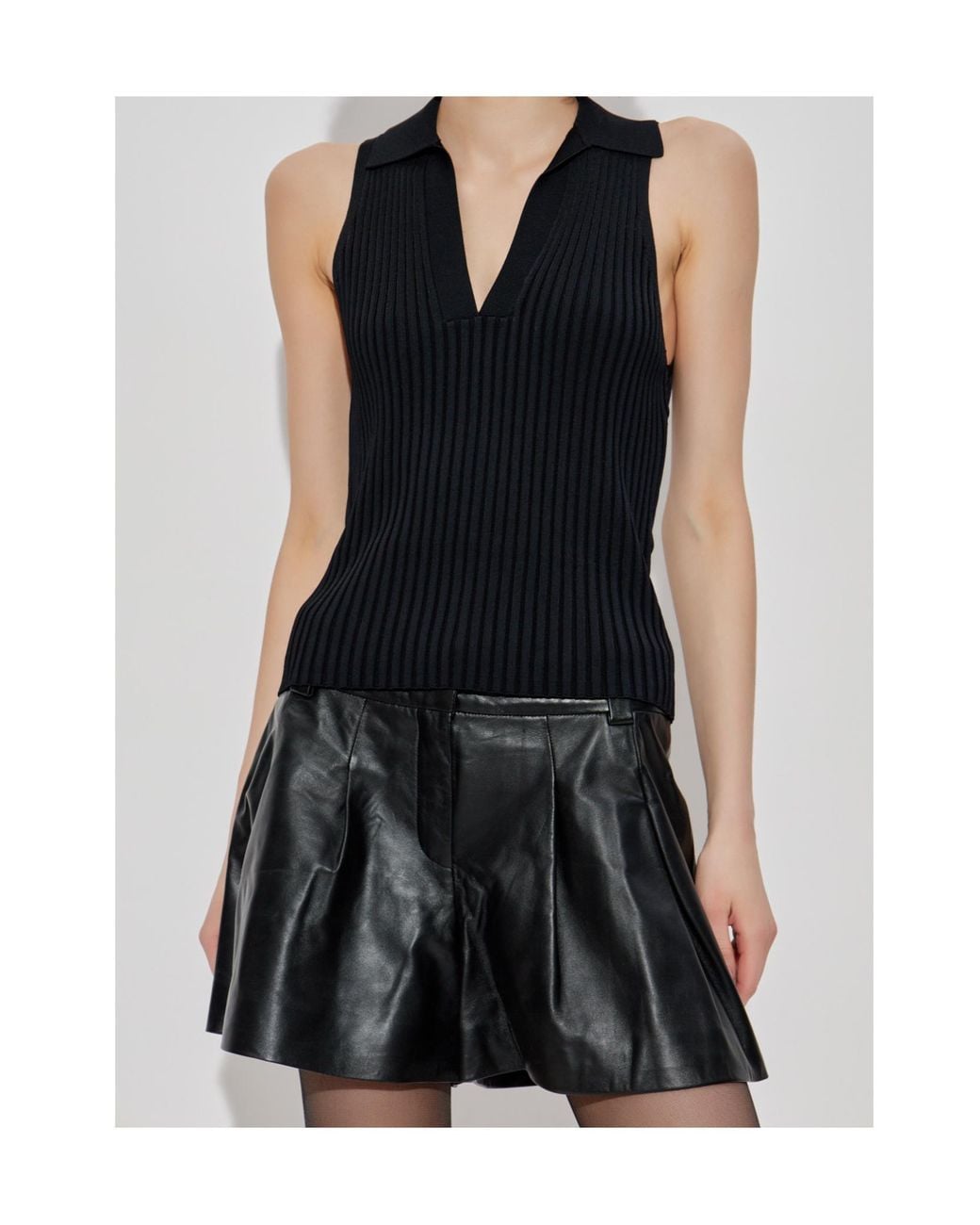 IRO Black Sleeveless Top