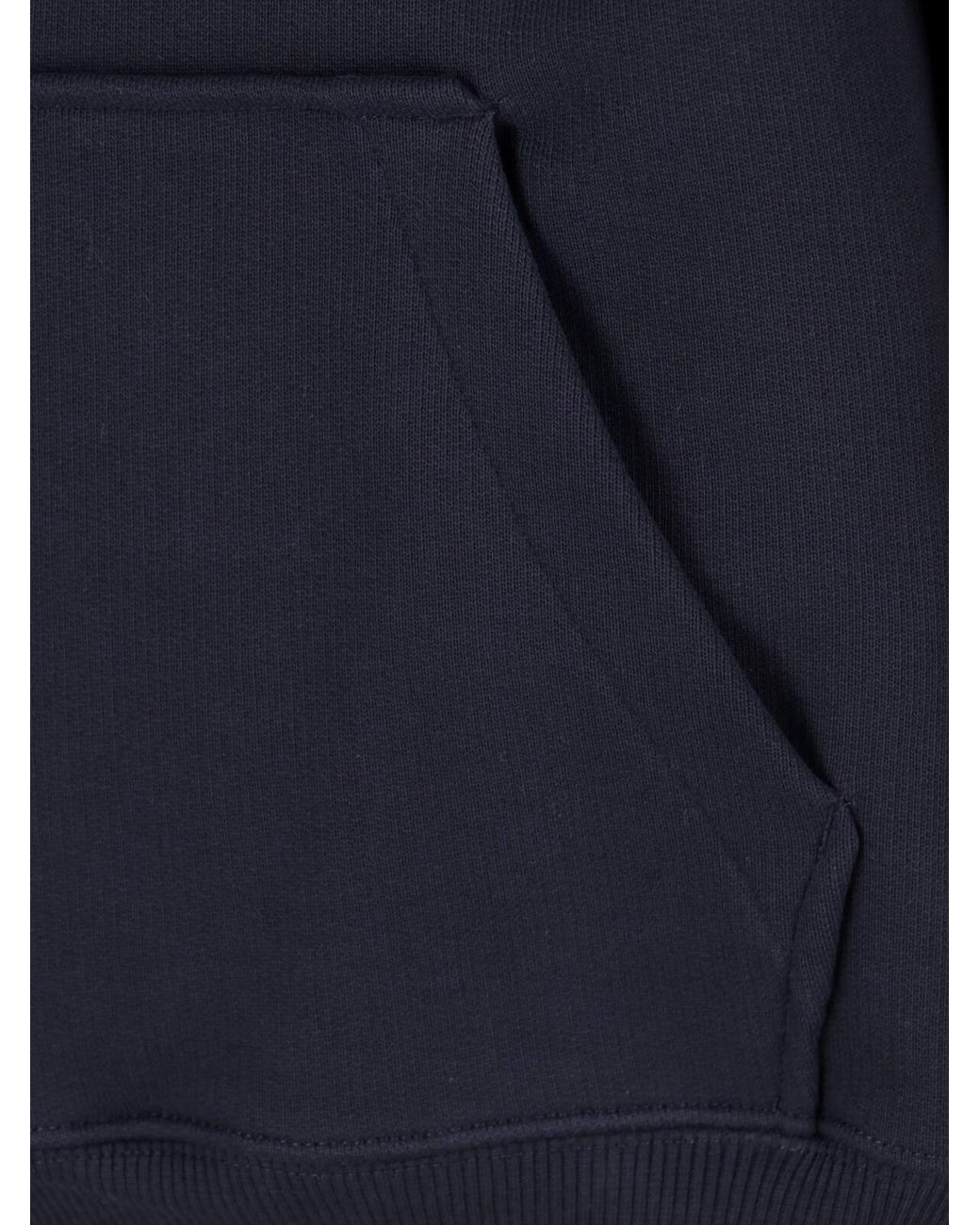 AMI Blue Hoodies for men