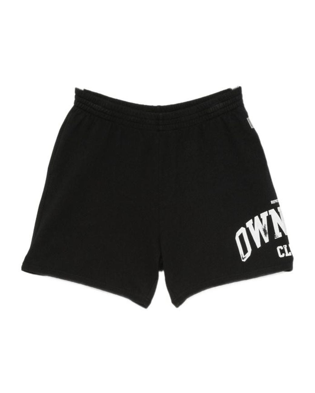 Represent Black Owners Logo-Print Shorts for men