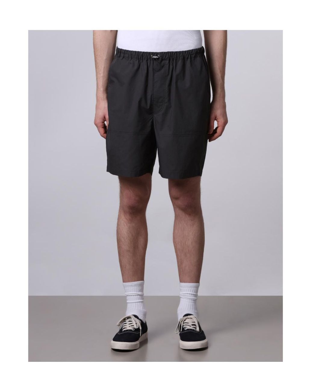 Roberto Collina Black Mya Drawstring Shorts for men