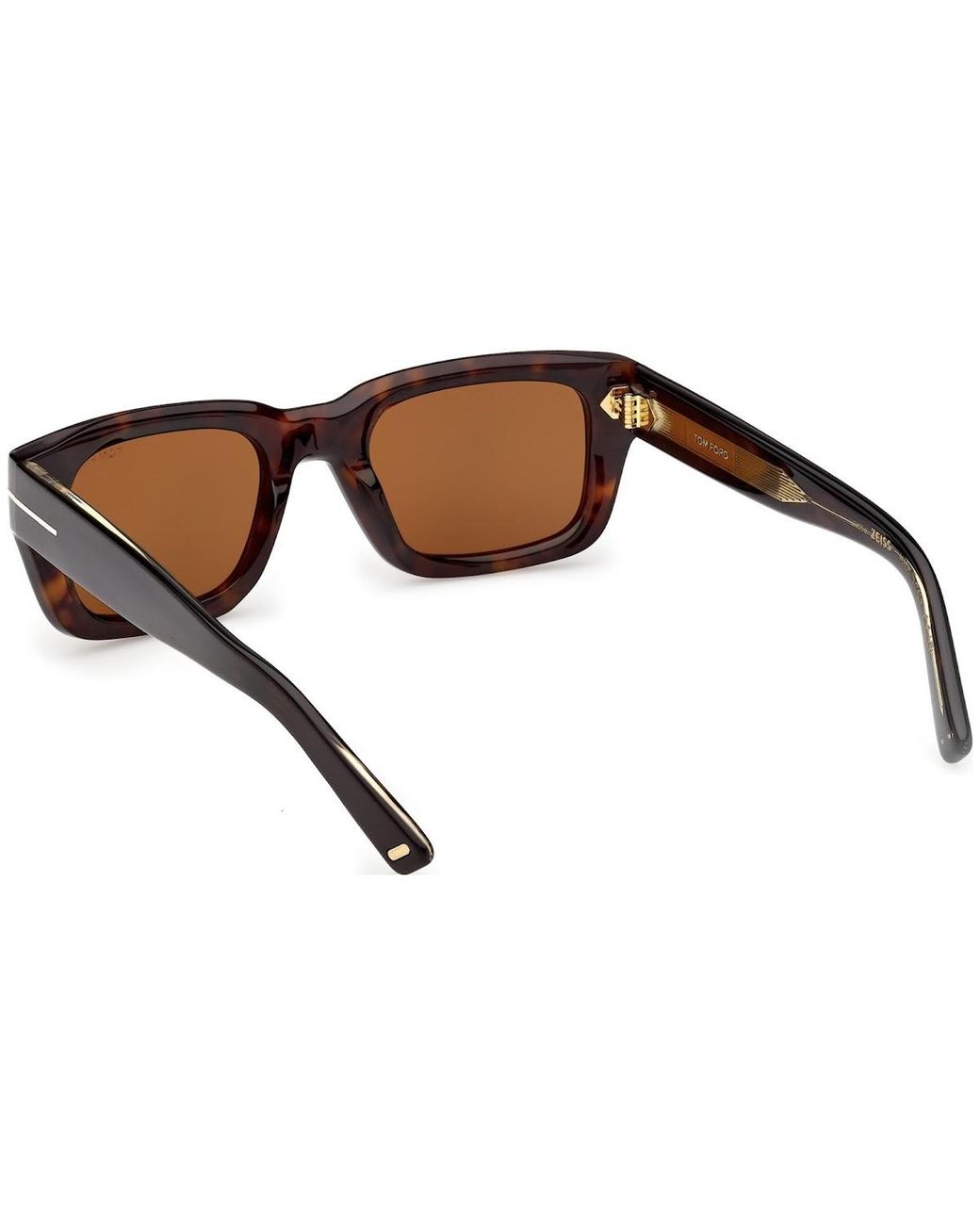 Tom Ford Brown Rectangle-Frame Sunglasses for men