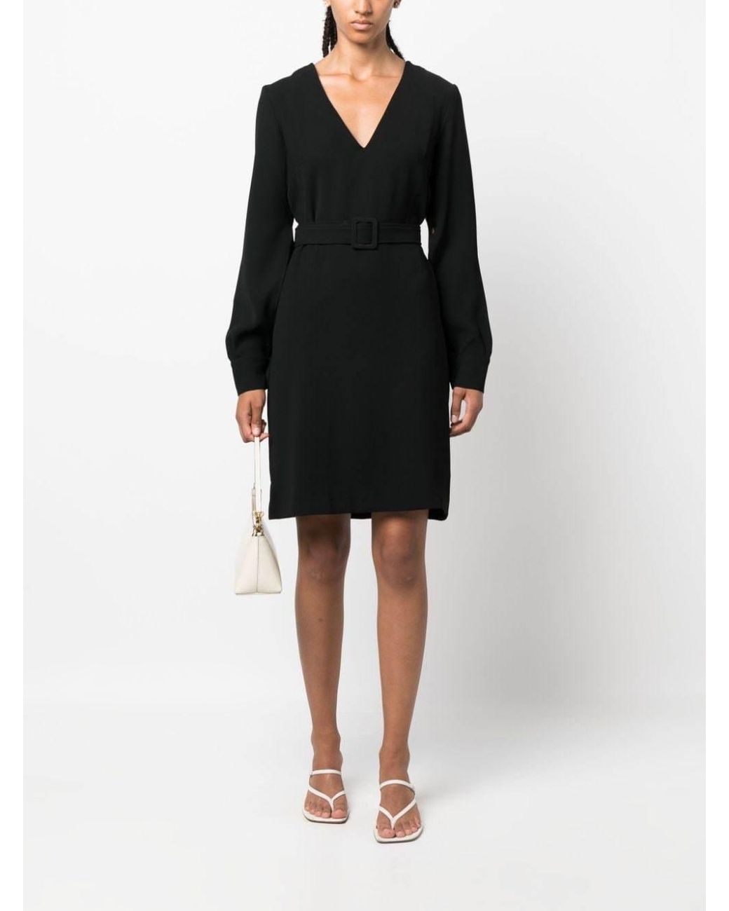 P.A.R.O.S.H. Black Short Dresses
