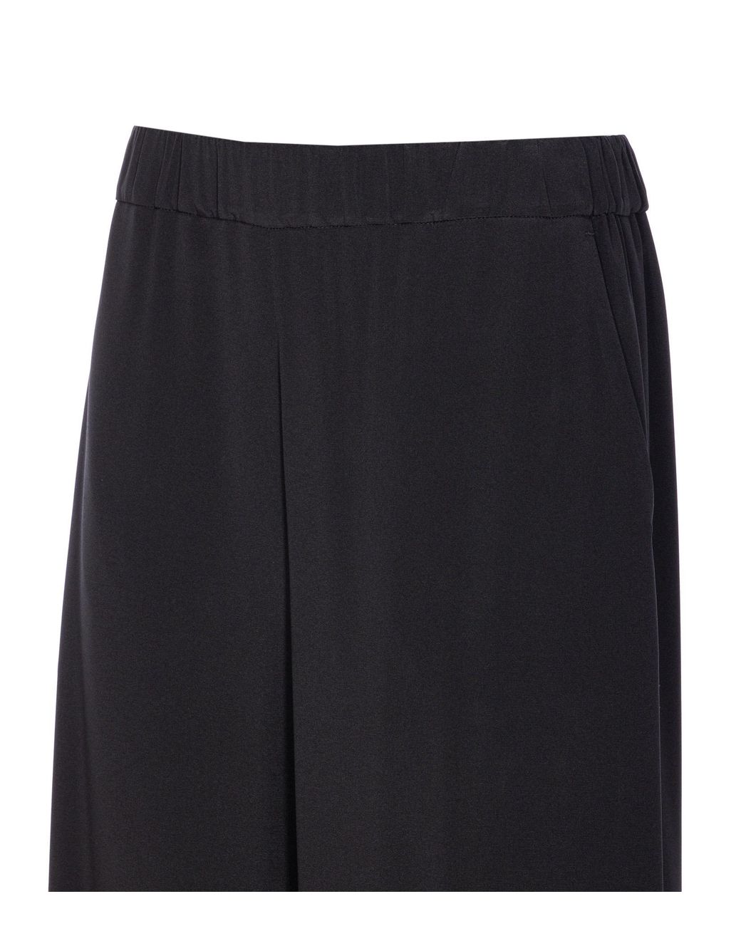 Max Mara Black Bonn Wide Leg Trousers