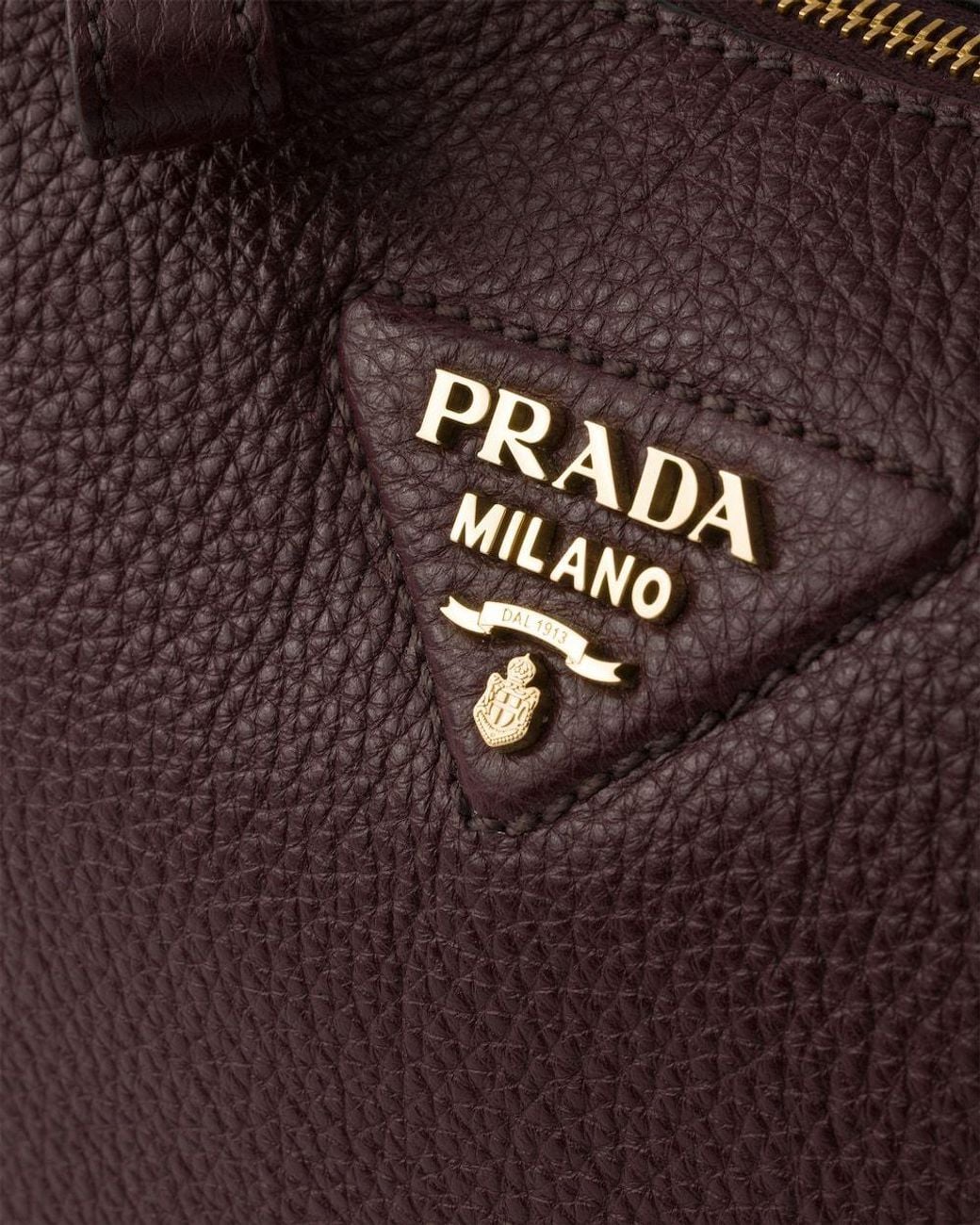 Prada Purple Small Leather Bag
