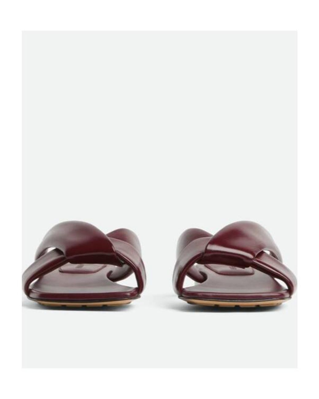 Bottega Veneta Brown Riva Flat Sandals